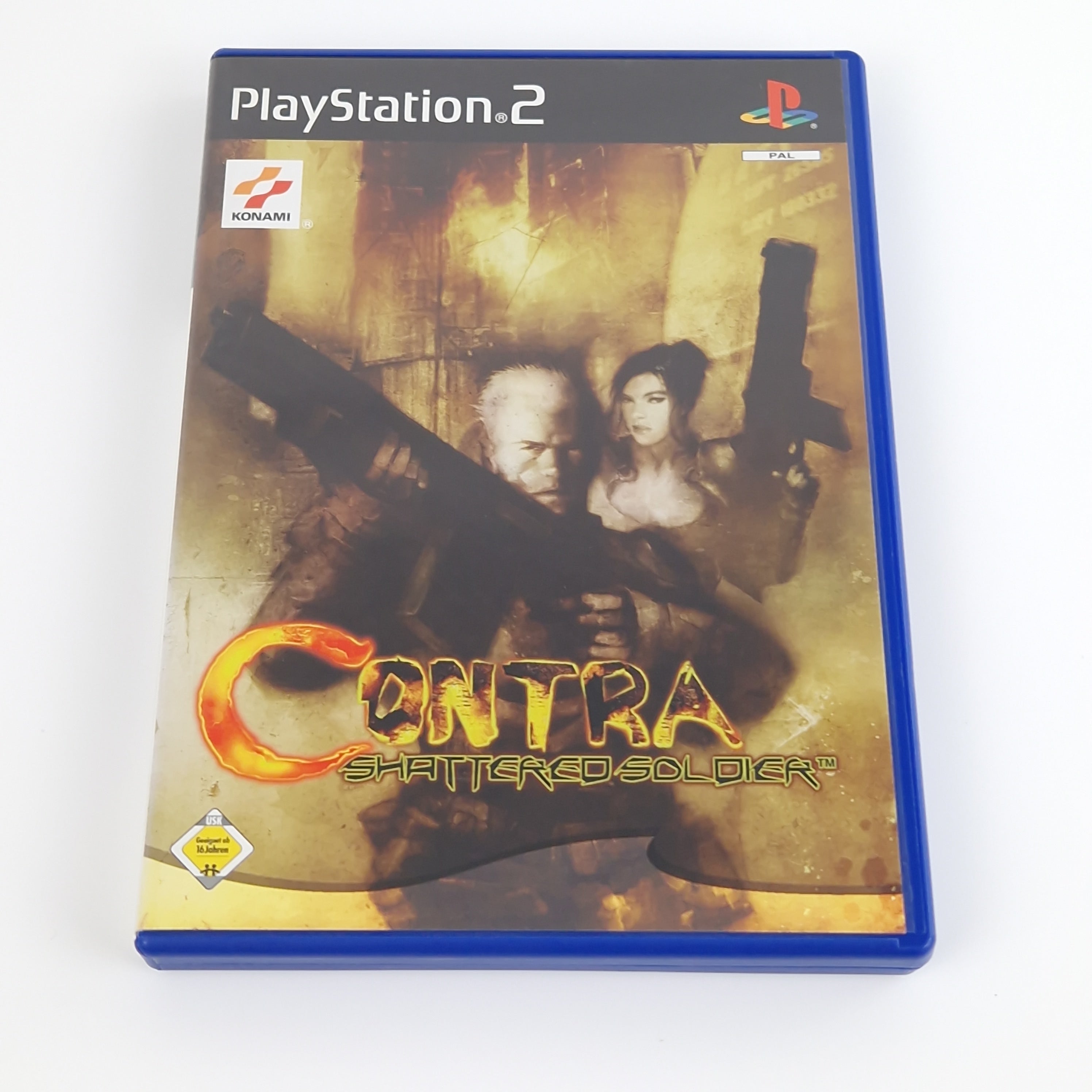 Playstation 2 Spiel – Contra Shattered Soldier (OVP PAL)