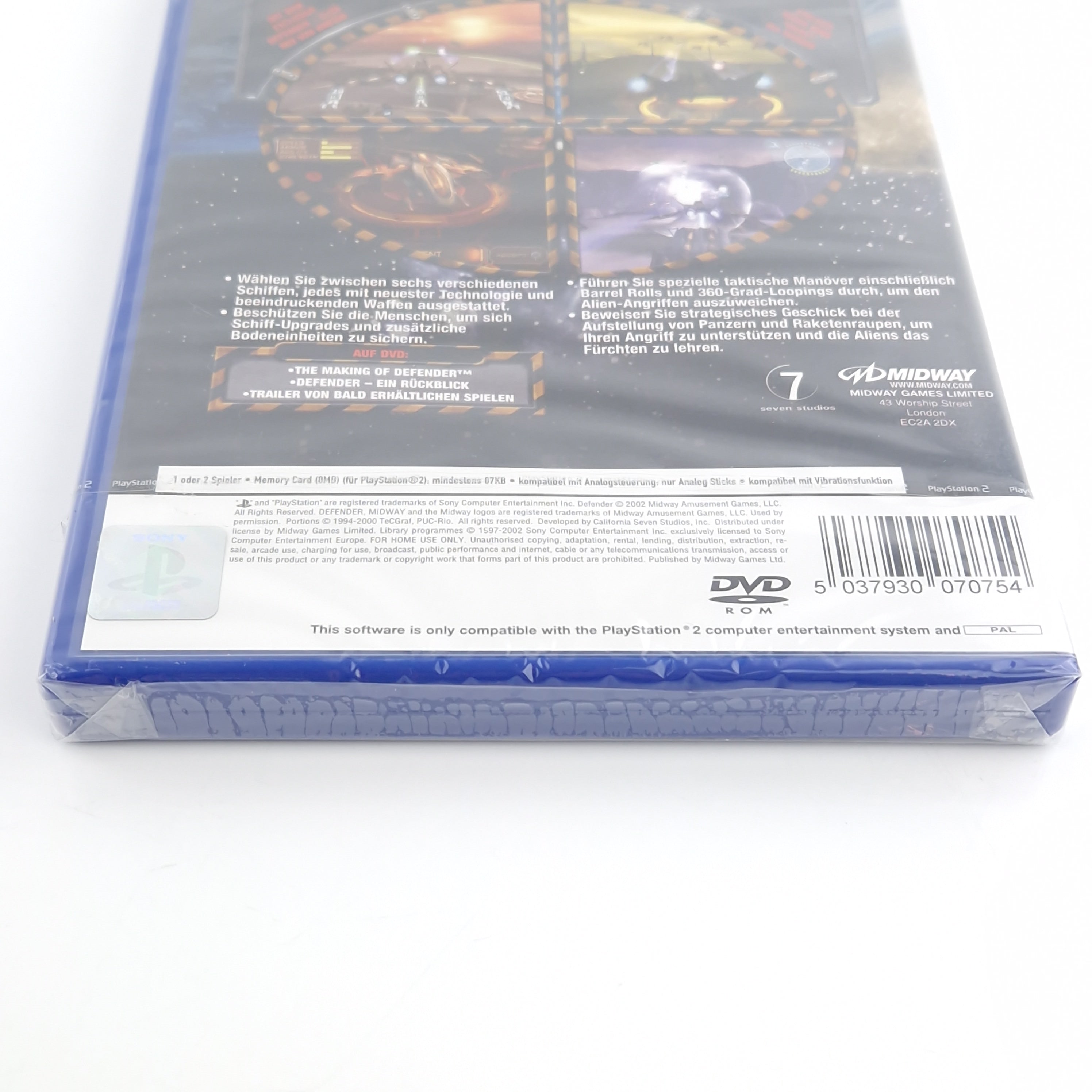 Playstation 2 Spiel – Defender PS2 Factory Sealed Neu PAL