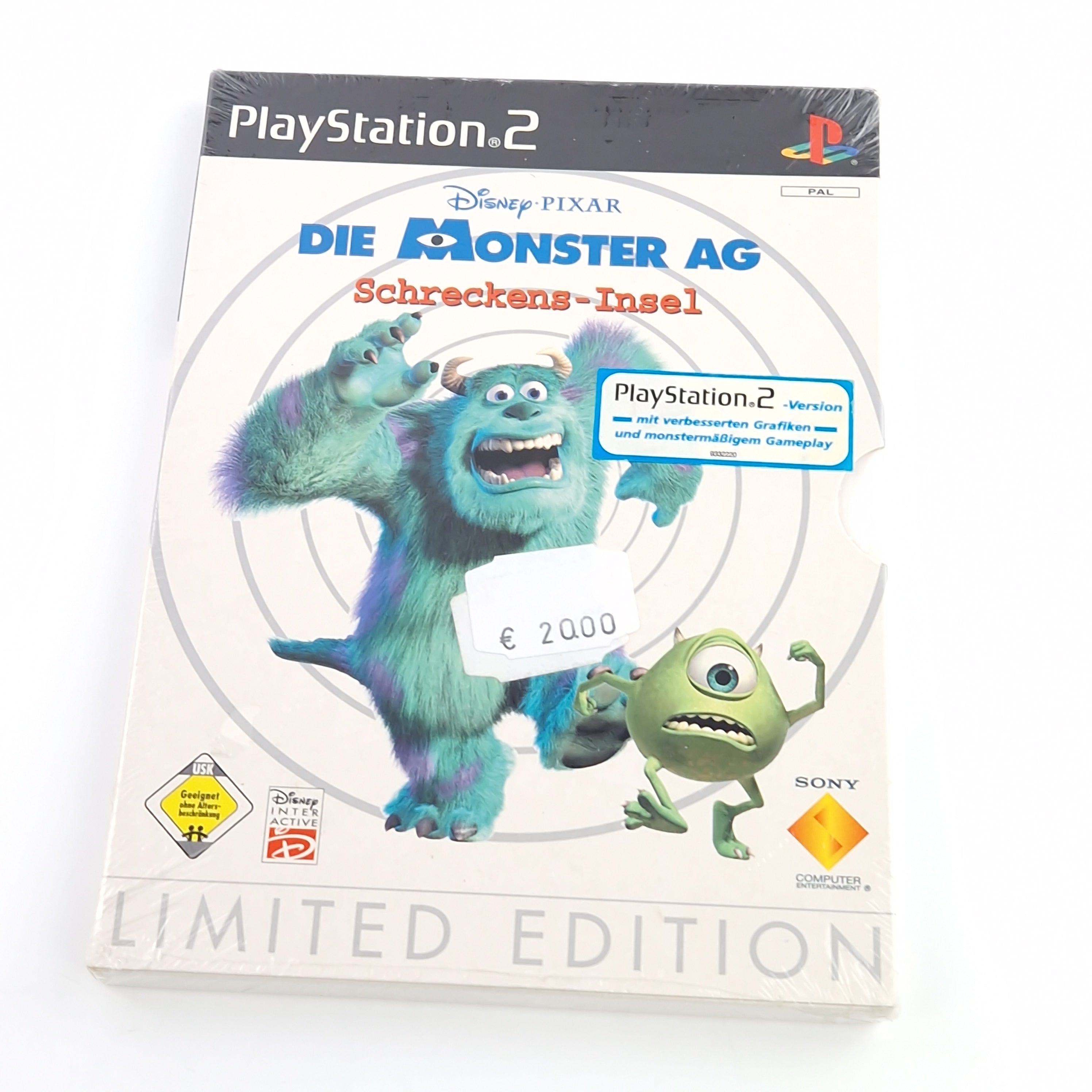 Playstation 2 Spiel – Monster AG Schreckens-Insel Limited Edition