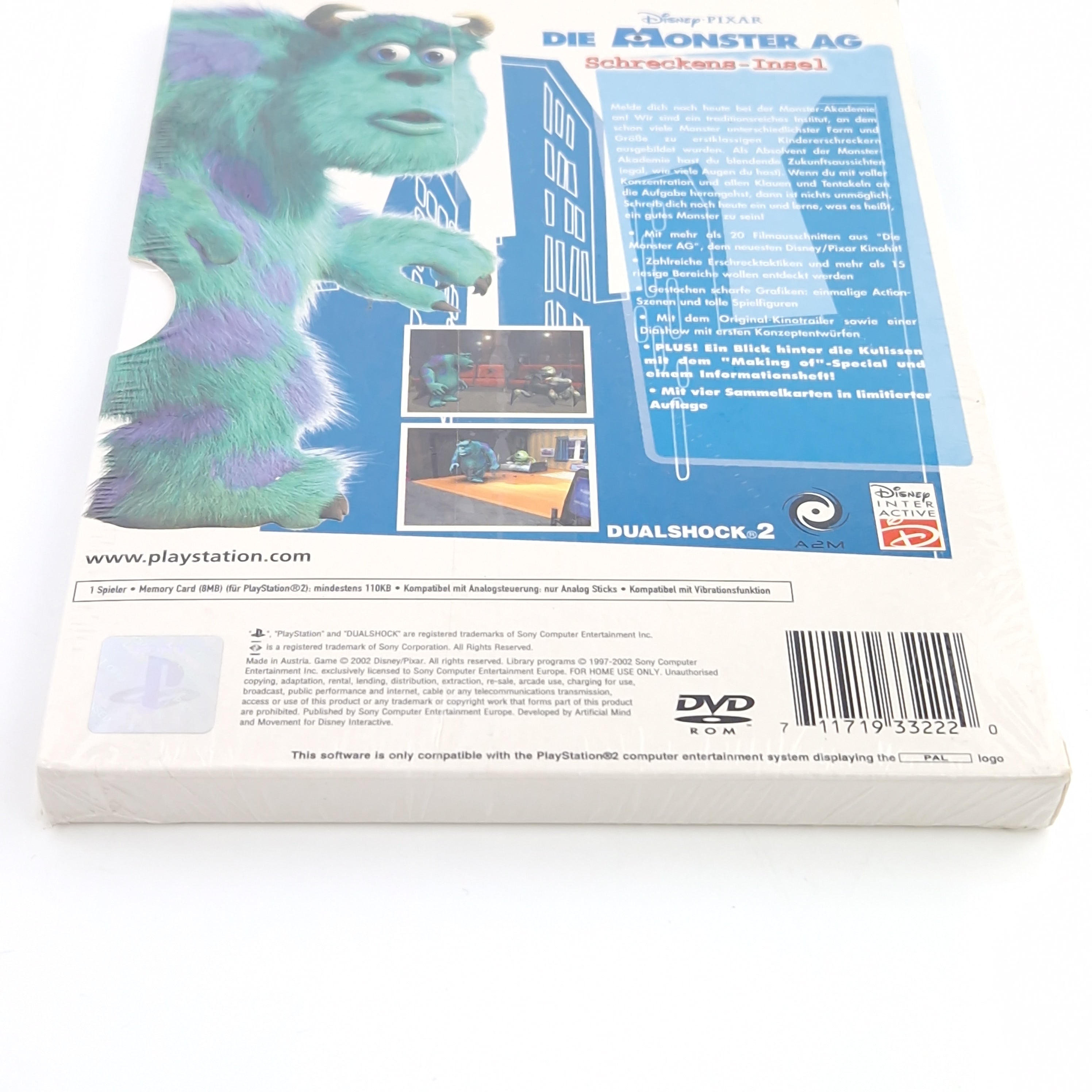 Playstation 2 Spiel – Monster AG Schreckens-Insel Limited Edition