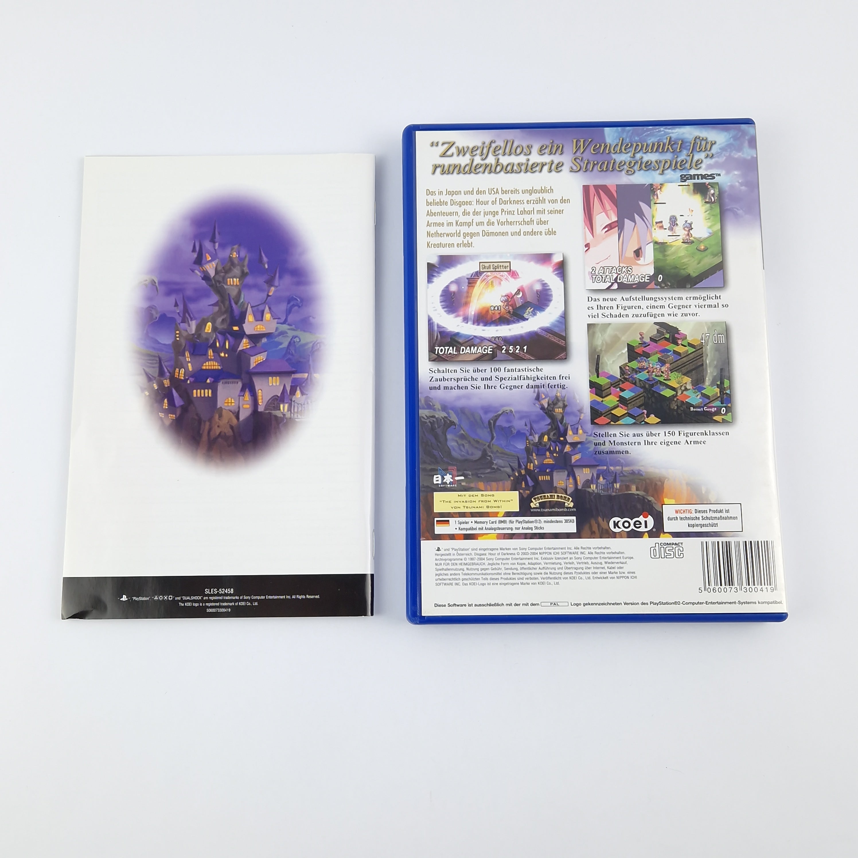 Playstation 2 Spiel – Disgaea Hour of Darkness OVP