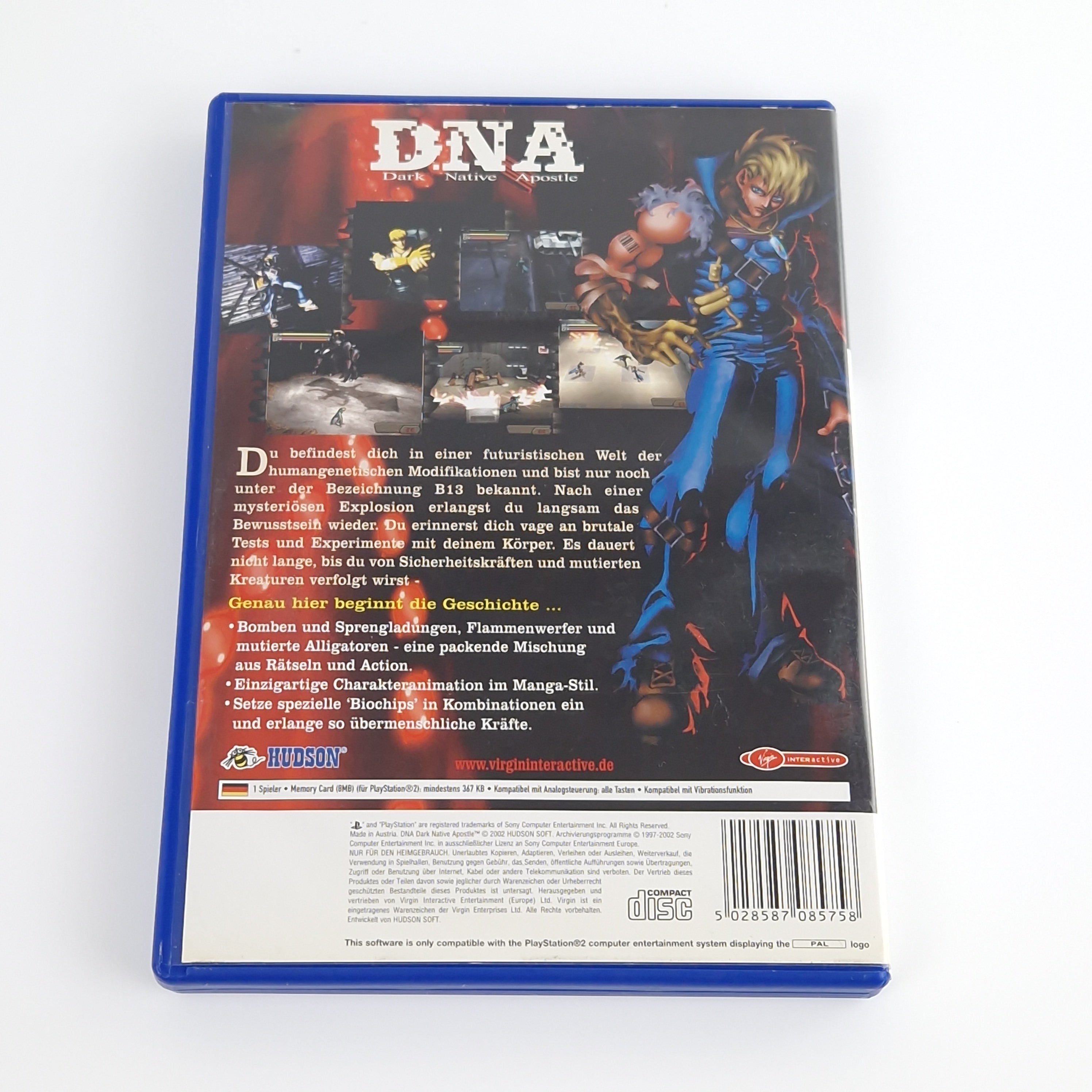 Playstation 2 Spiel – DNA Dark Native Apostle (PS2 PAL OVP)