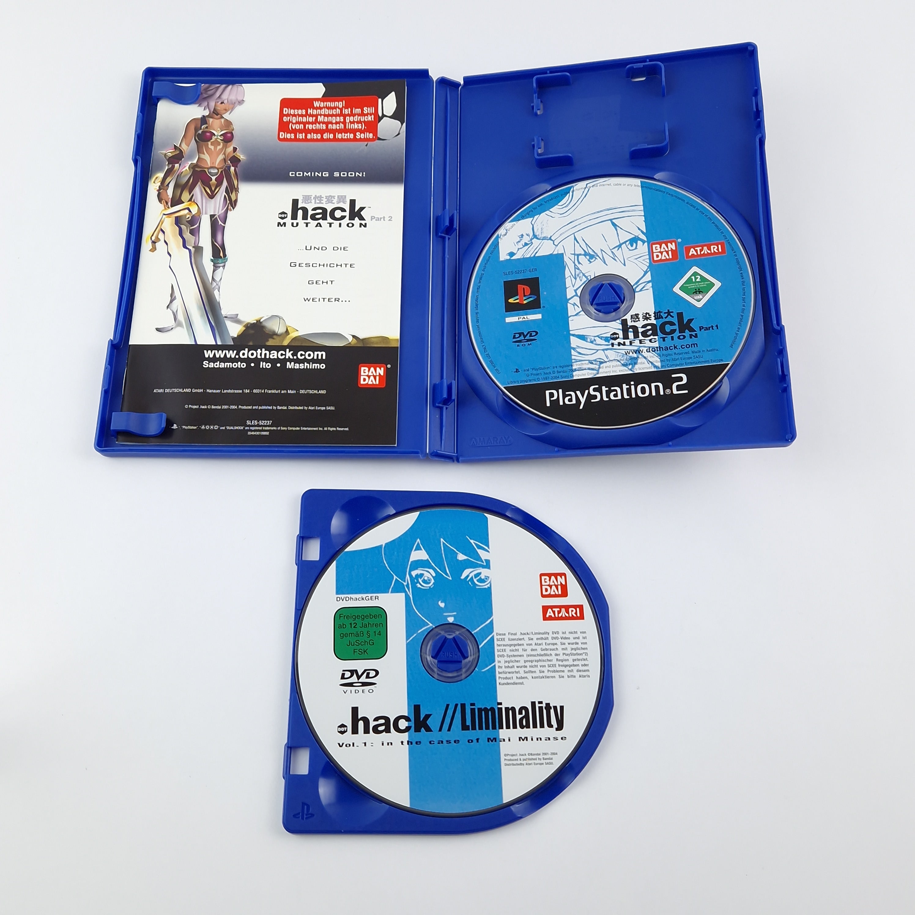 Playstation 2 Spiel – Dot Hack Infection Part 1 OVP