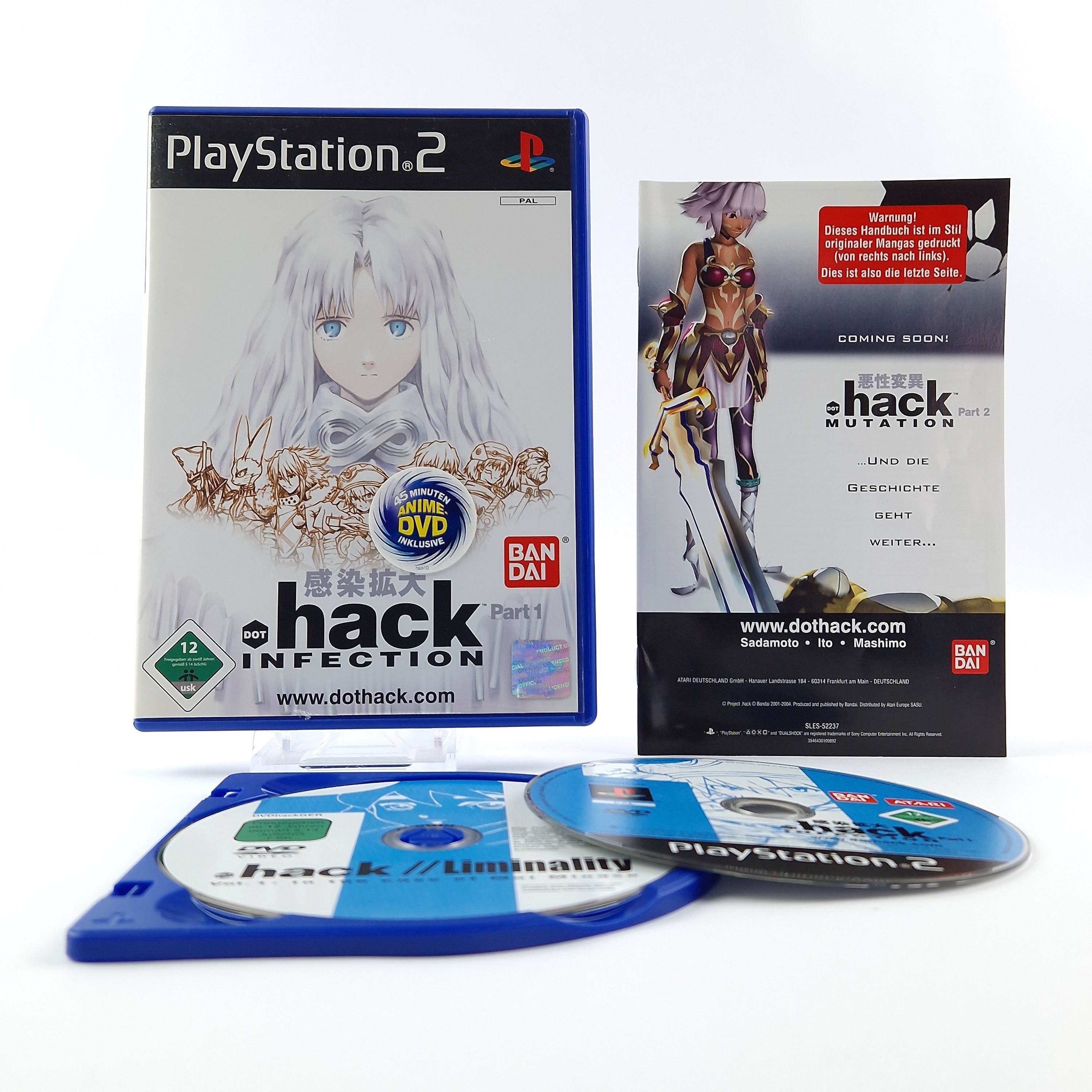 Playstation 2 Spiel – Dot Hack Infection Part 1 OVP