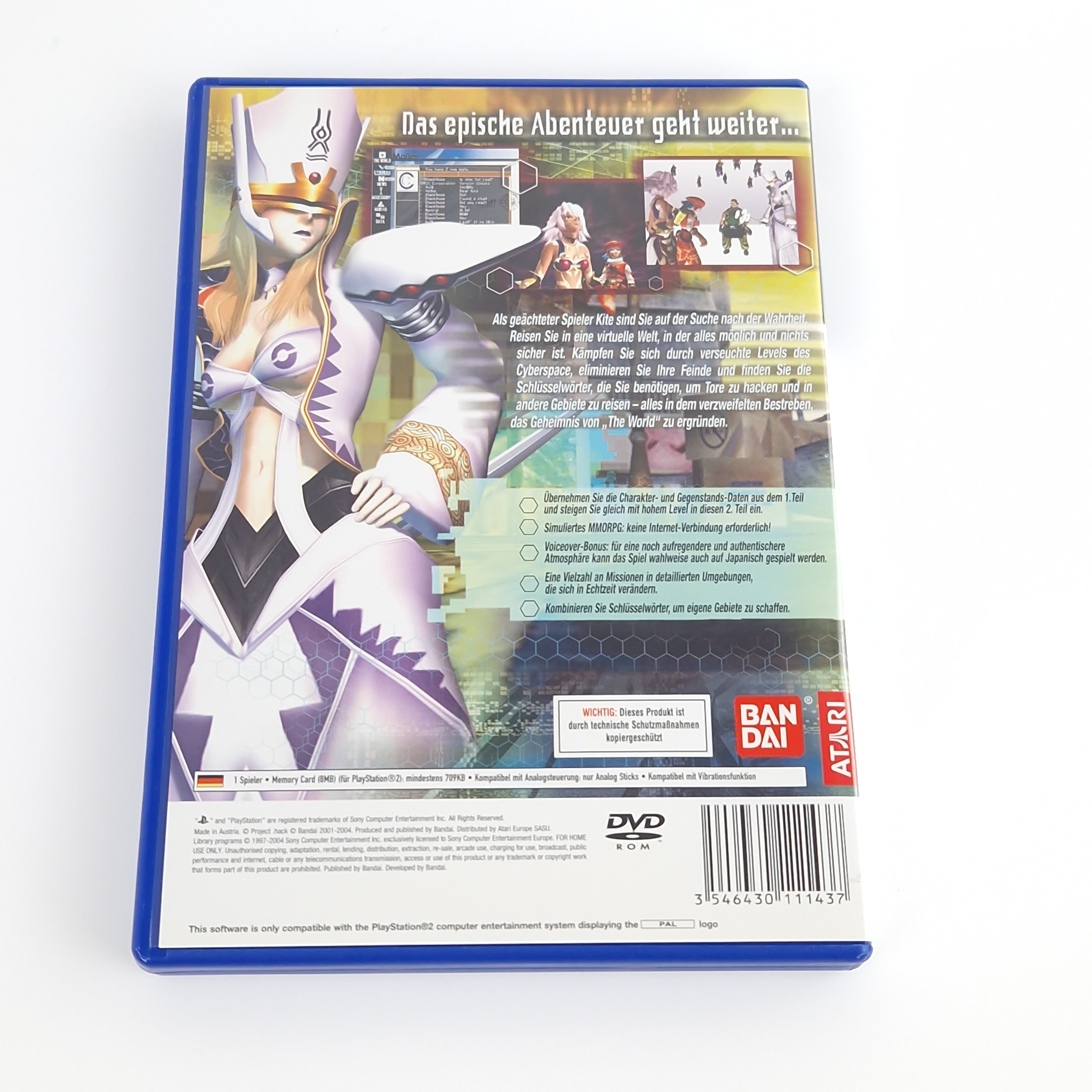 Playstation 2 Spiel – Dot Hack Mutation Part 2 (PAL OVP)