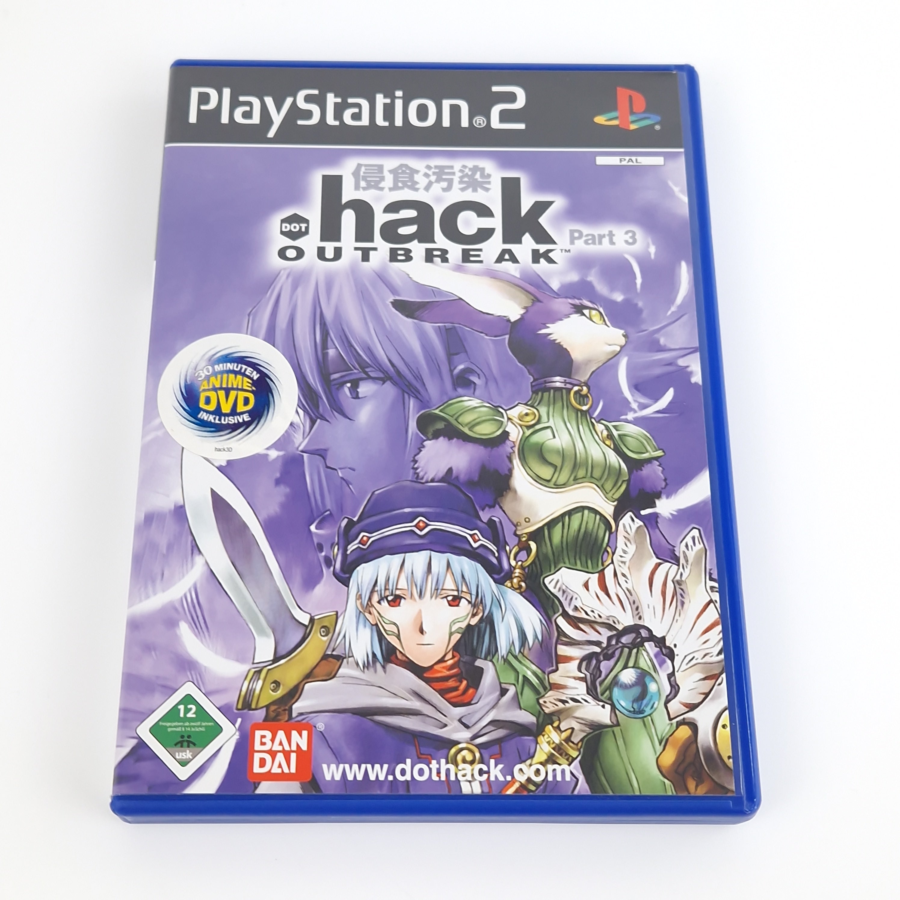 Playstation 2 Spiel – Dot Hack Outbreak Part 3 (OVP)