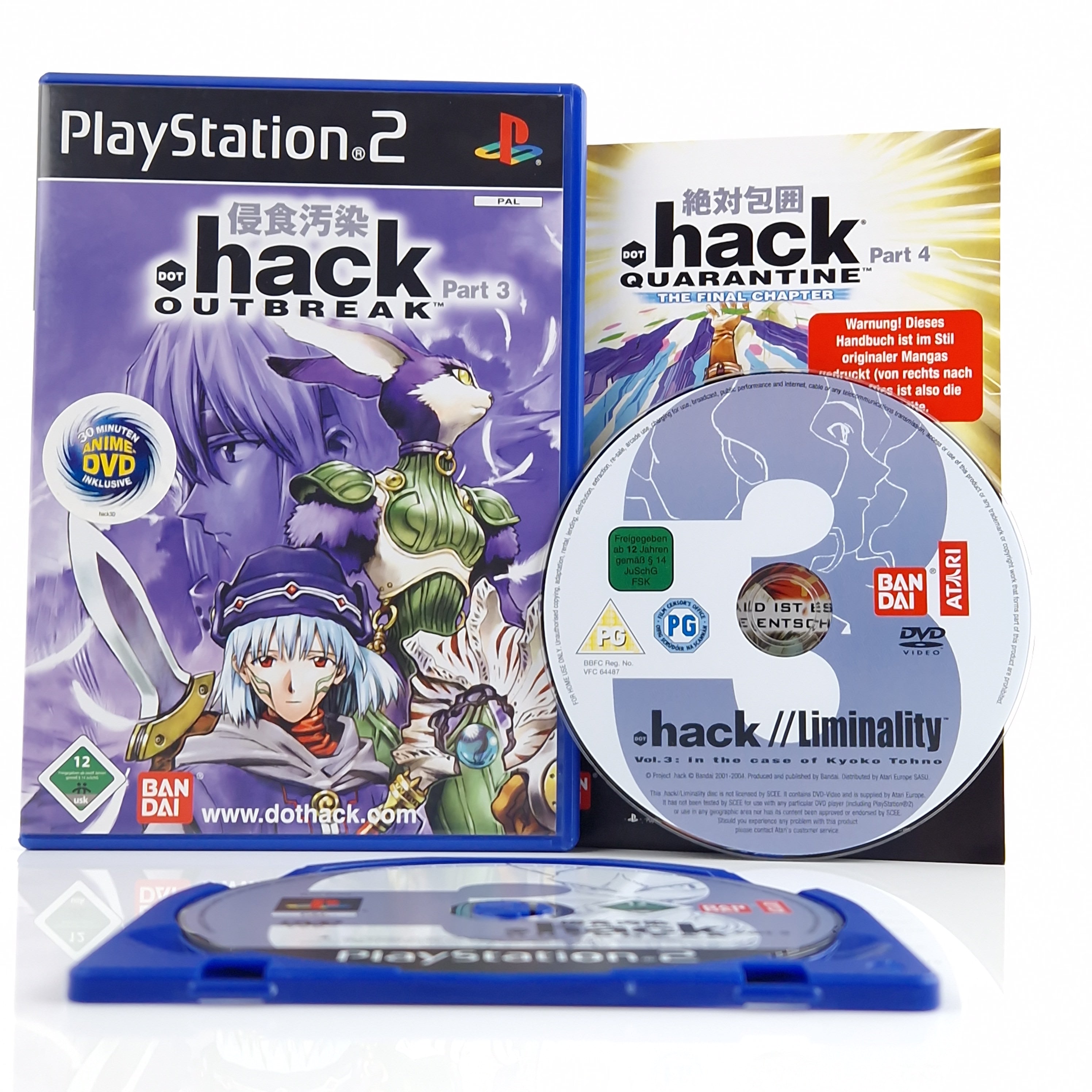 Playstation 2 Spiel – Dot Hack Outbreak Part 3 (OVP)