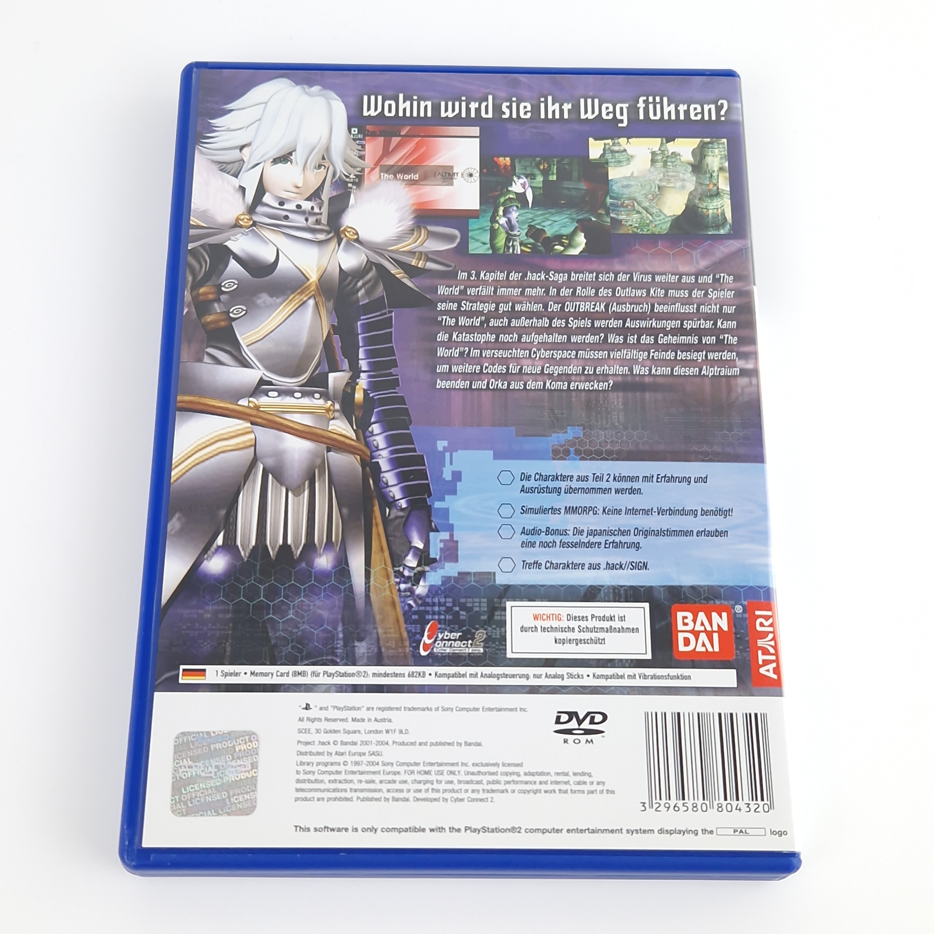 Playstation 2 Spiel – Dot Hack Outbreak Part 3 (OVP)