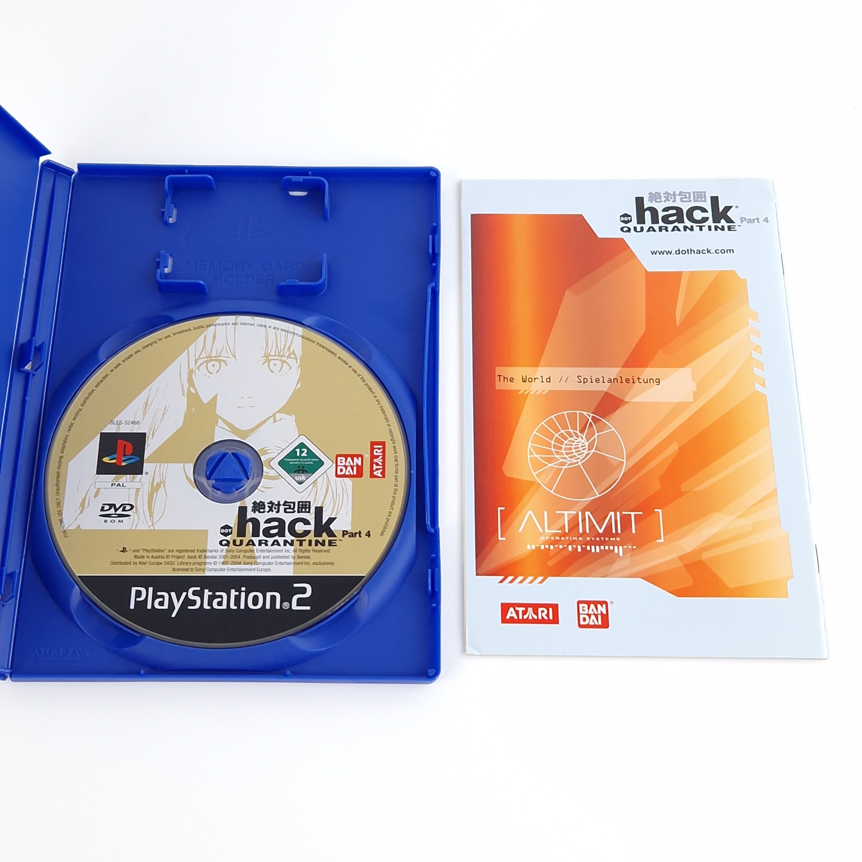 Playstation 2 Spiel – Dot Hack Quarantine The Final Chapter PS2