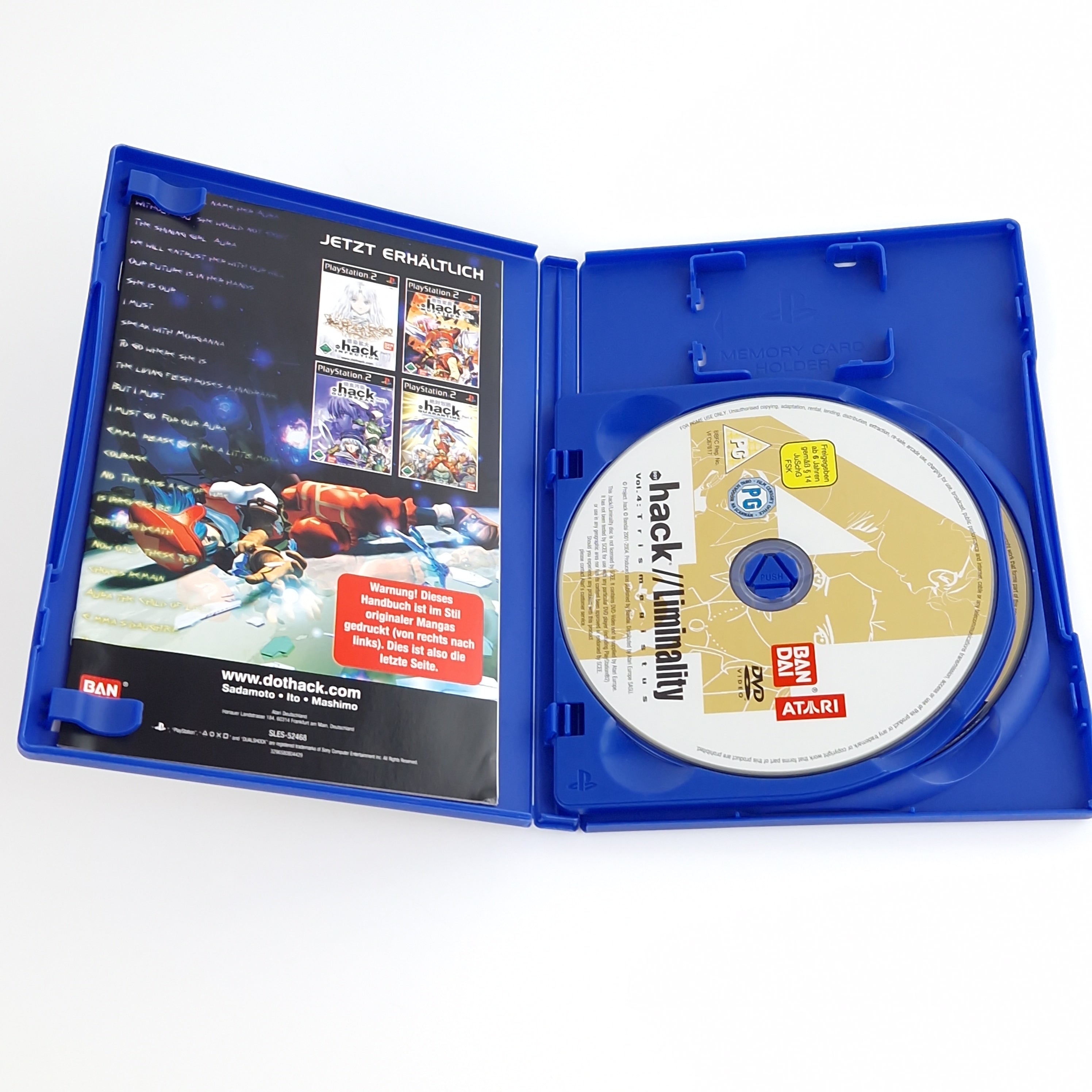 Playstation 2 Spiel – Dot Hack Quarantine The Final Chapter PS2