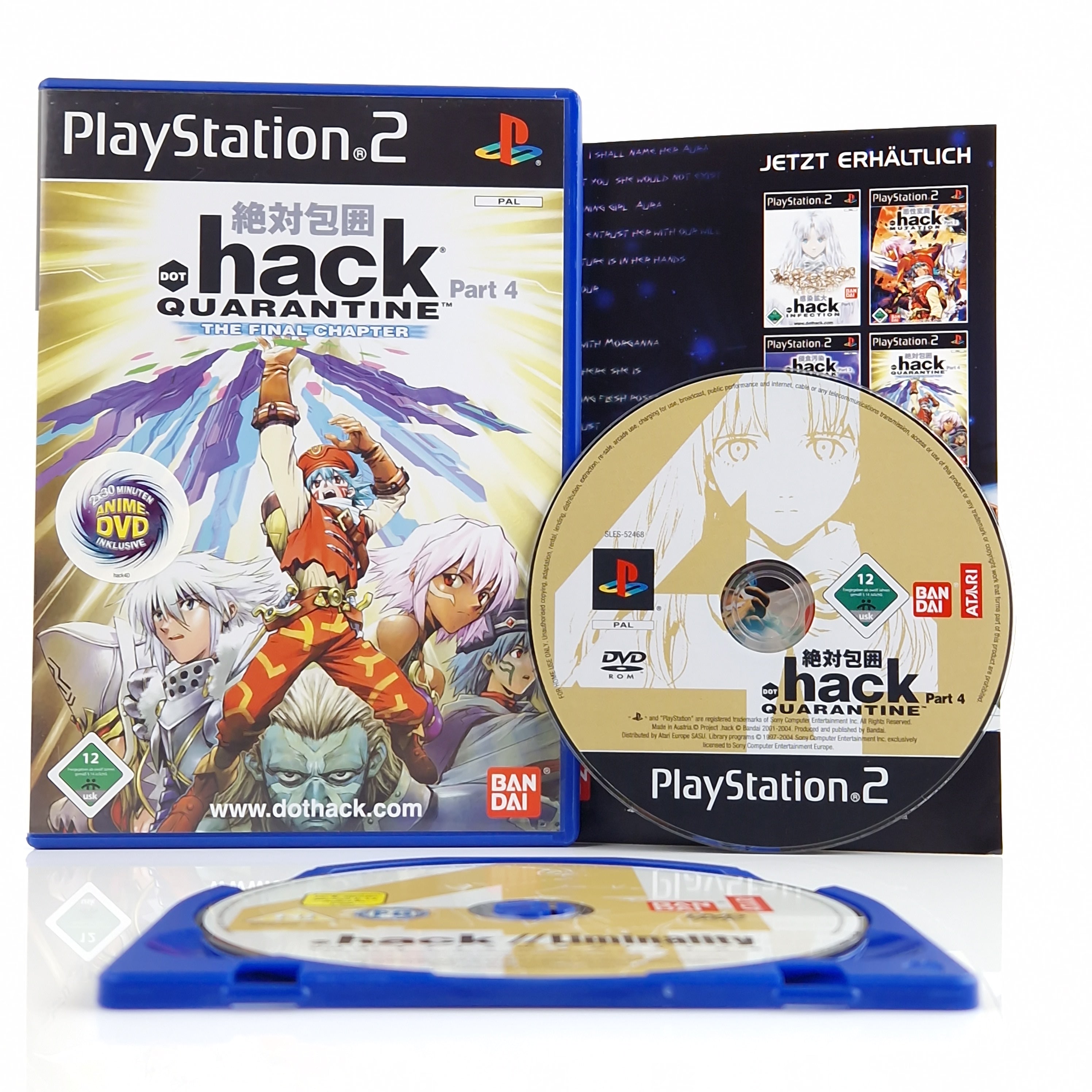 Playstation 2 Spiel – Dot Hack Quarantine The Final Chapter PS2