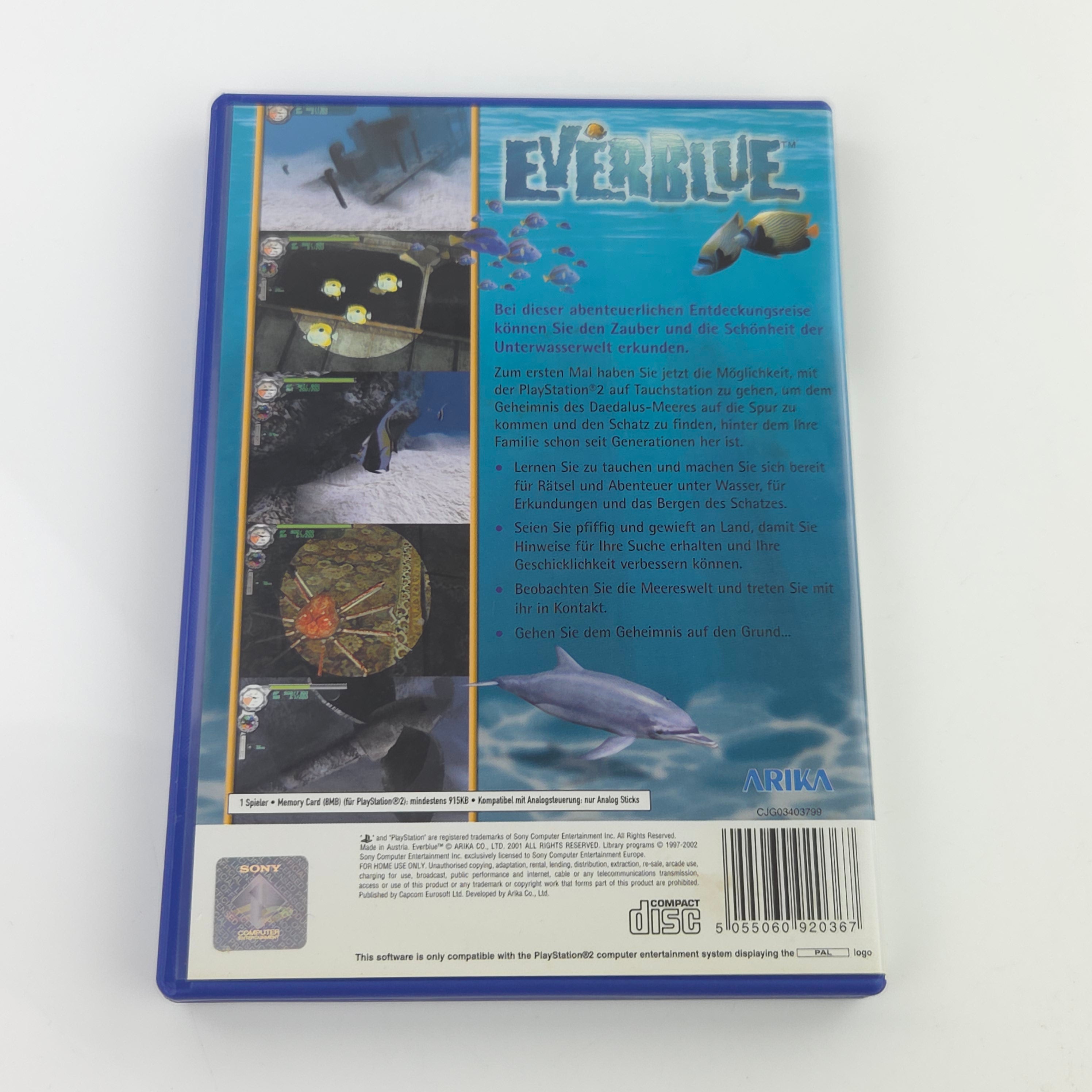 Playstation 2 Spiel – Everblue nahezu neuwertig OVP