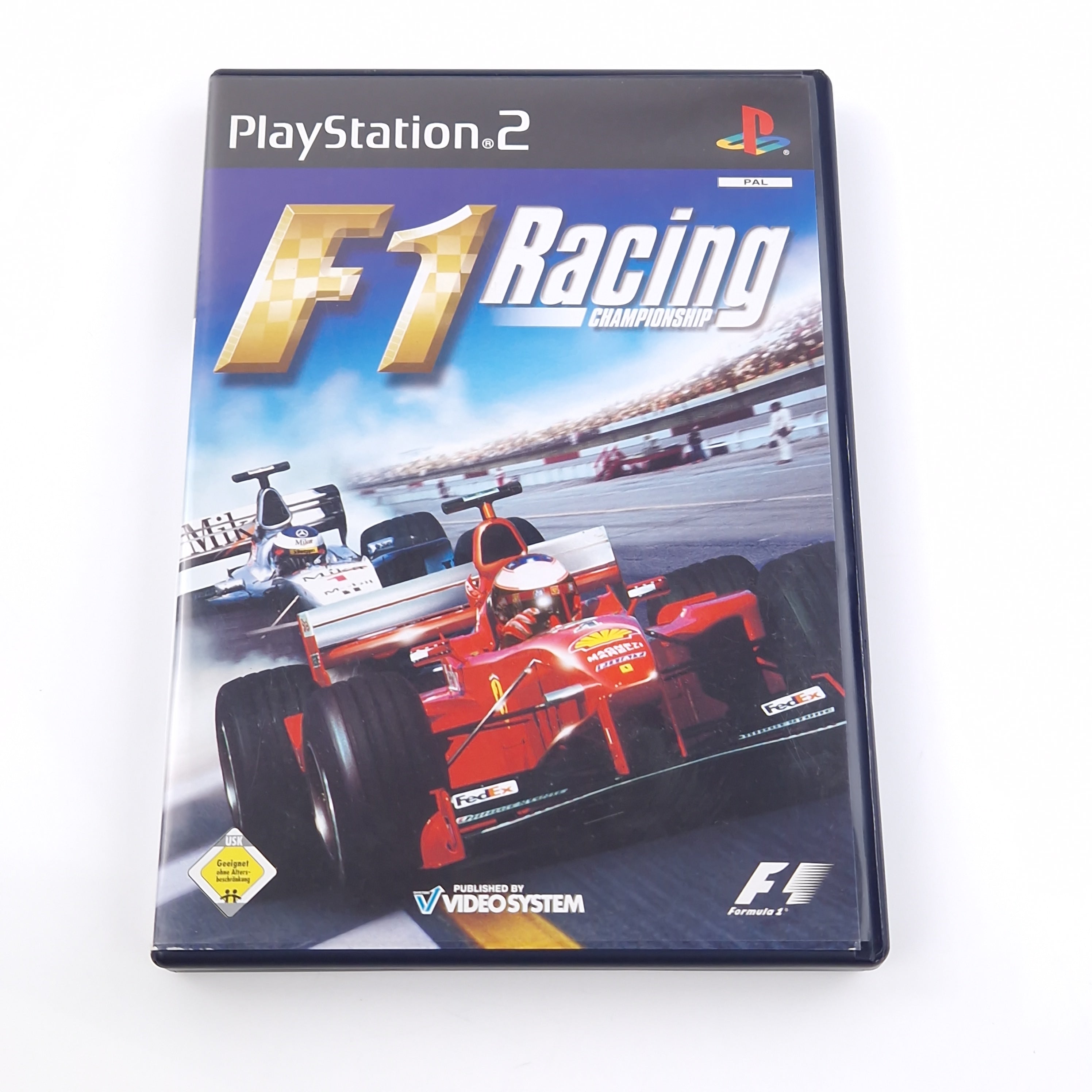 Playstation 2 Spiel – F1 Racing Championship OVP PAL