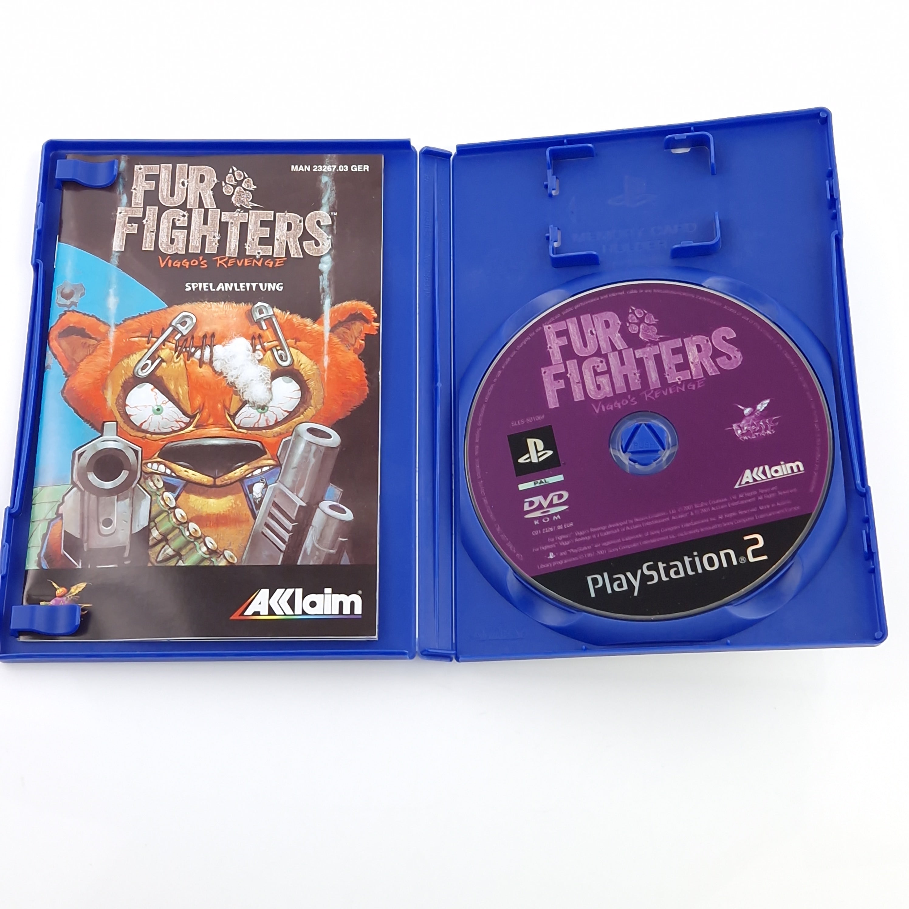 Playstation 2 Spiel – Fur Fighters Viggos Revenge OVP