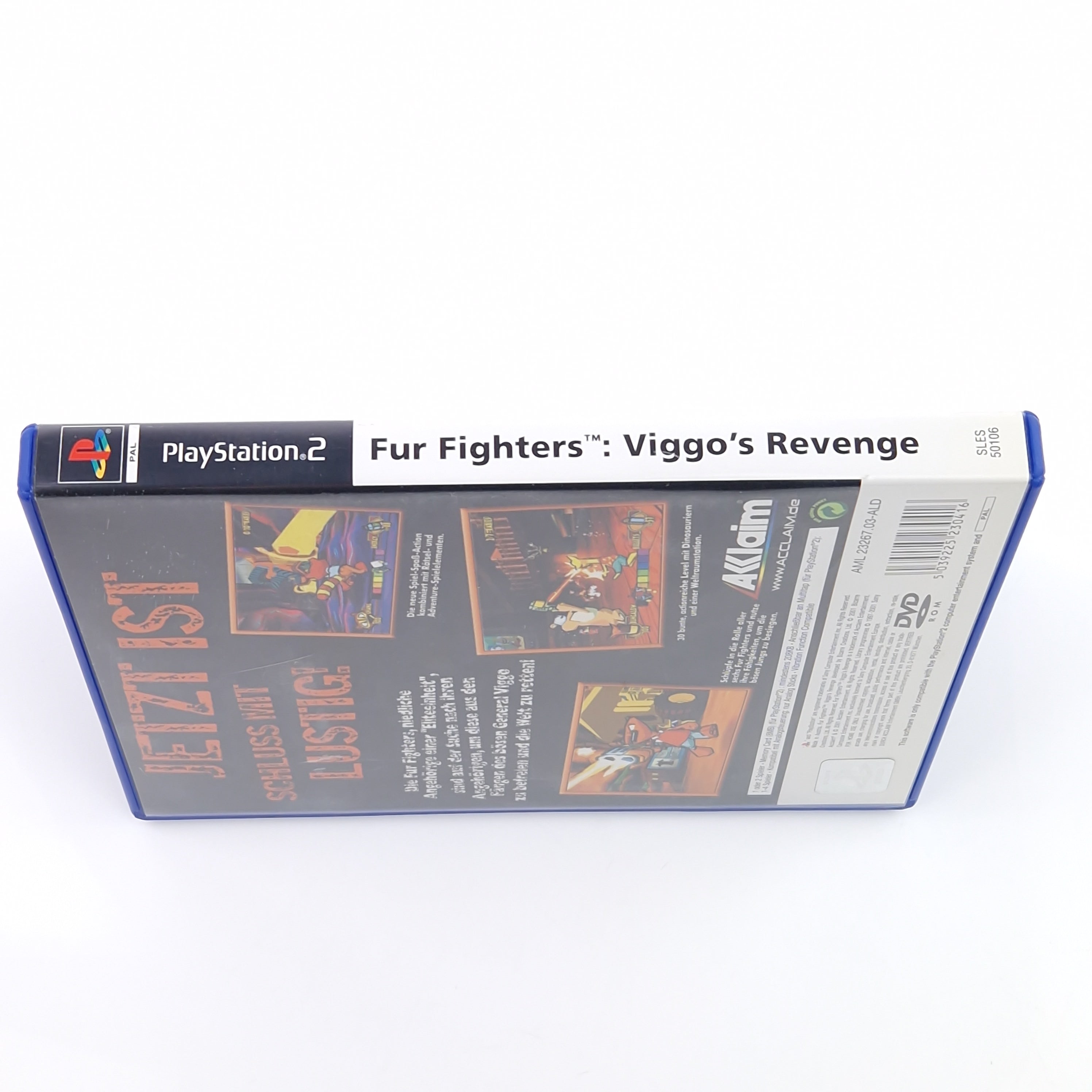 Playstation 2 Spiel – Fur Fighters Viggos Revenge OVP