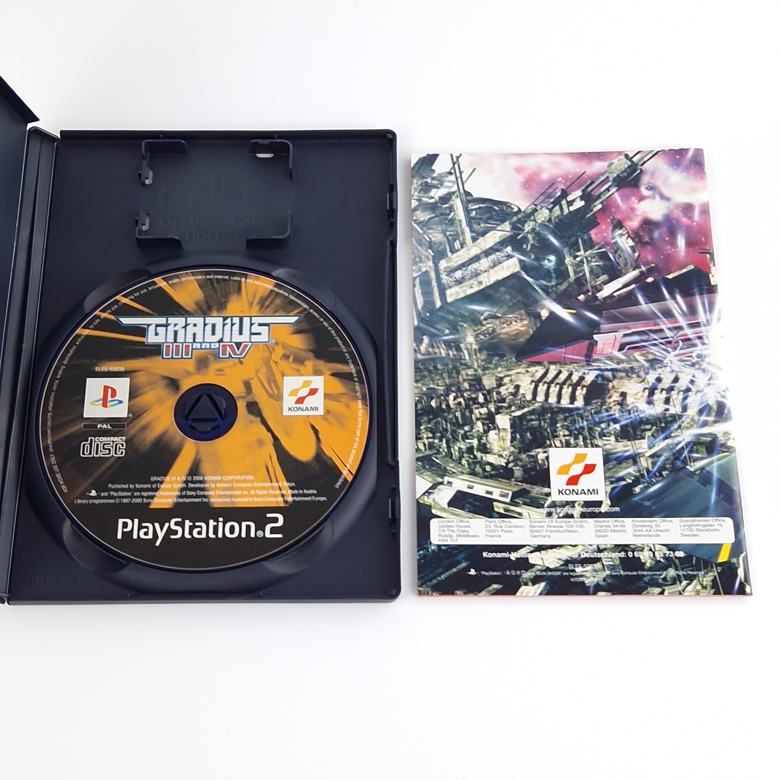 Playstation 2 Spiel – Gradius III and IV OVP PAL