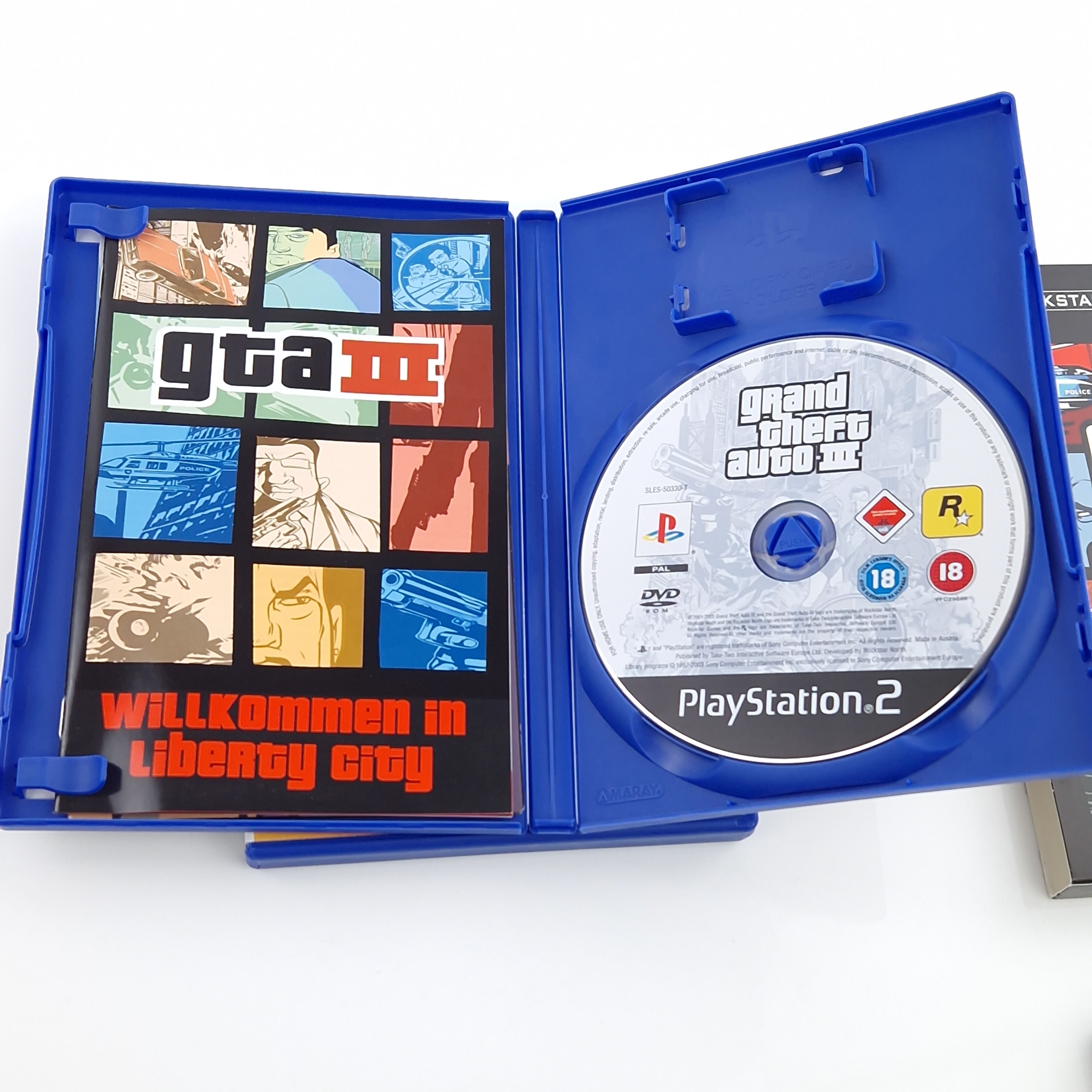 Playstation 2 Spiel – Grand Theft Auto Doppelpack OVP PAL