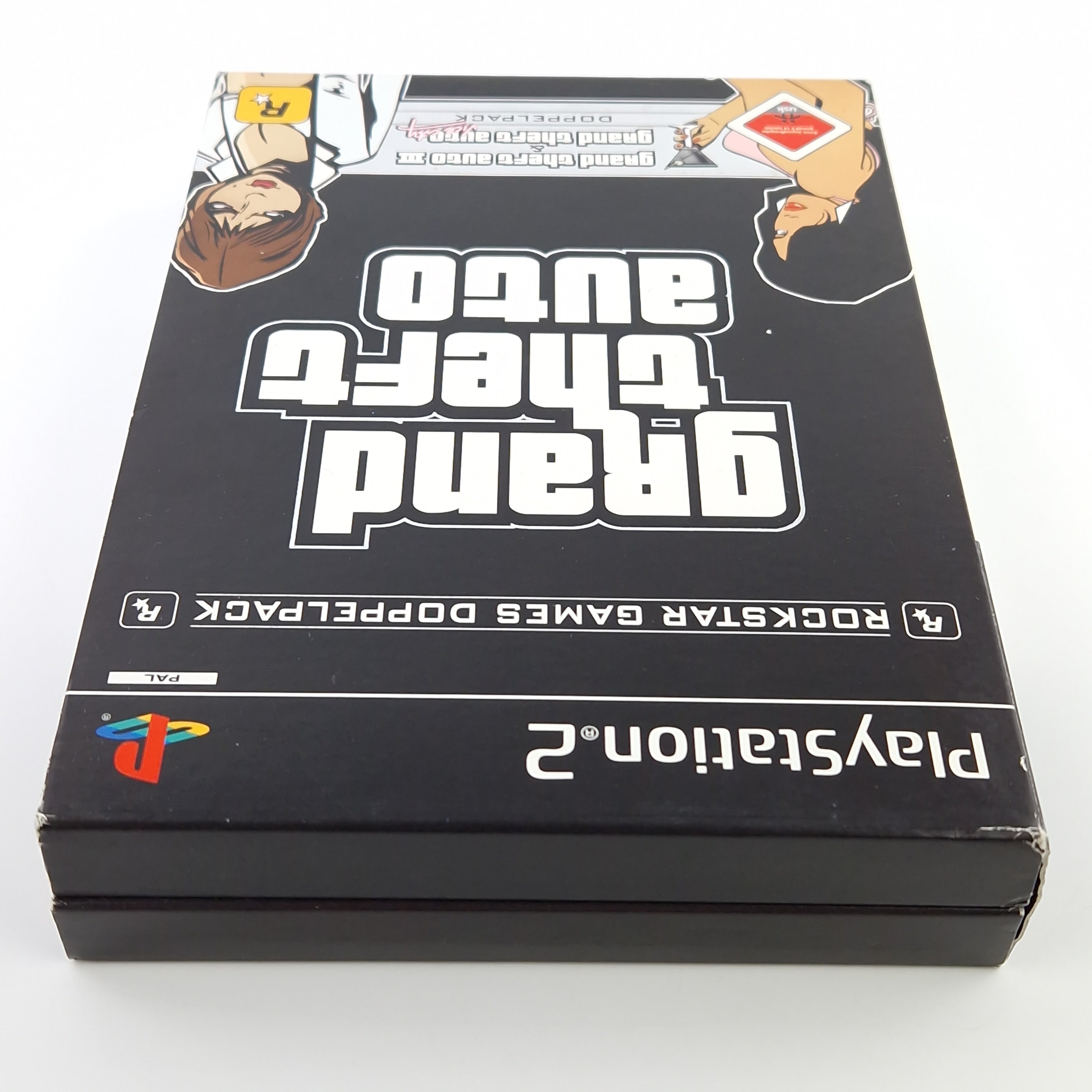 Playstation 2 Spiel – Grand Theft Auto Doppelpack OVP PAL