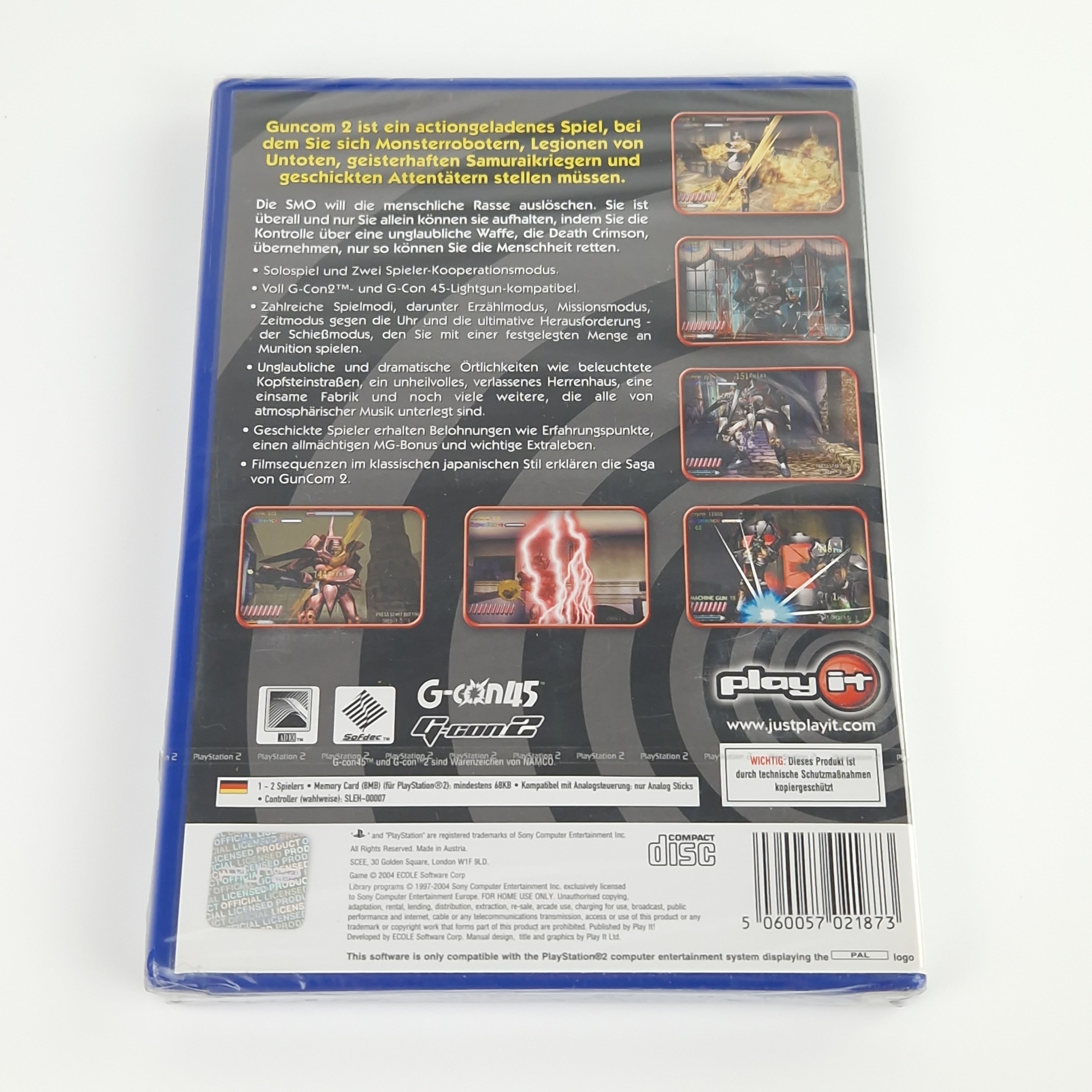 Playstation 2 Spiel – Guncom 2 Neu OVP PAL