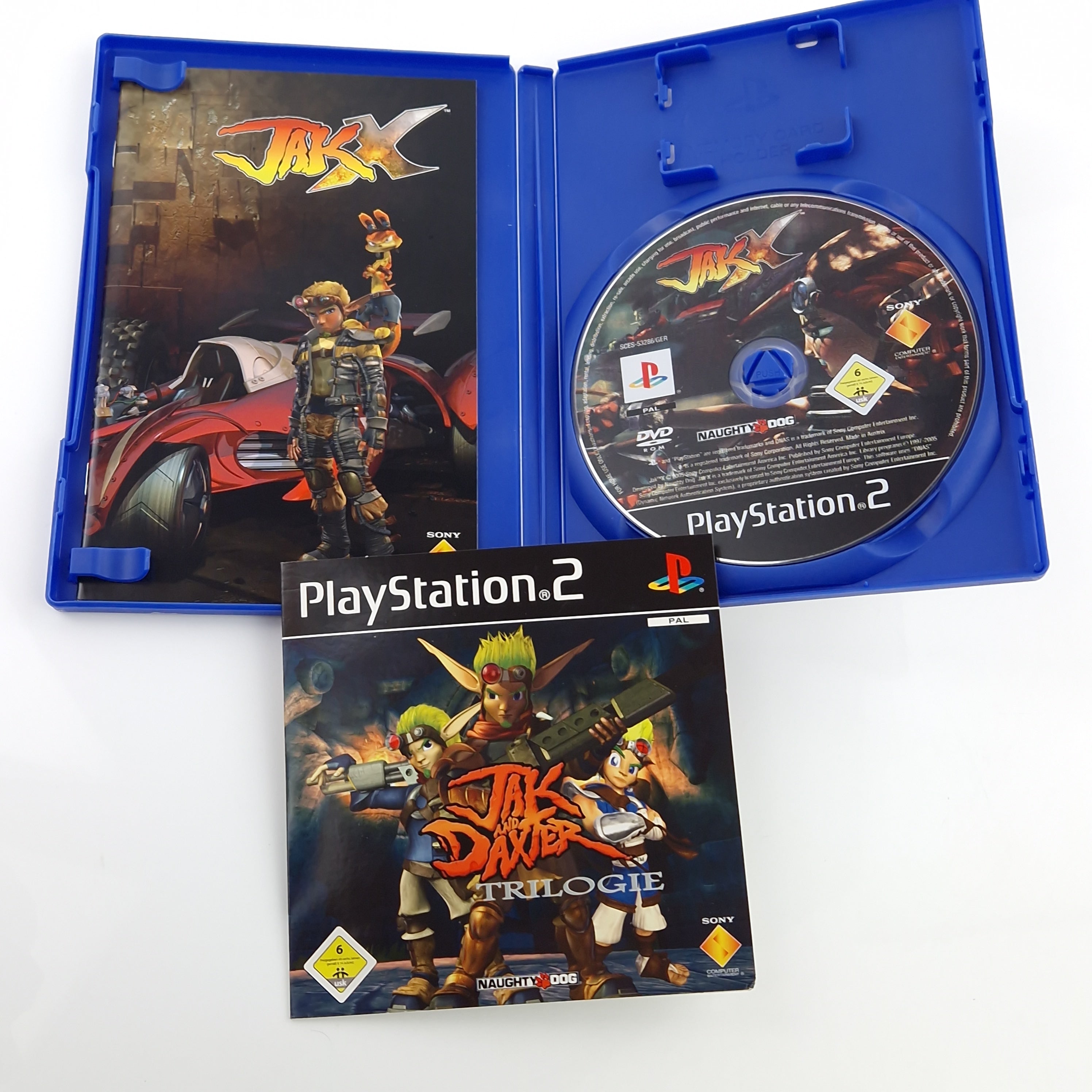 Playstation 2 Spiel – Jak and Daxter Trilogie OVP PAL
