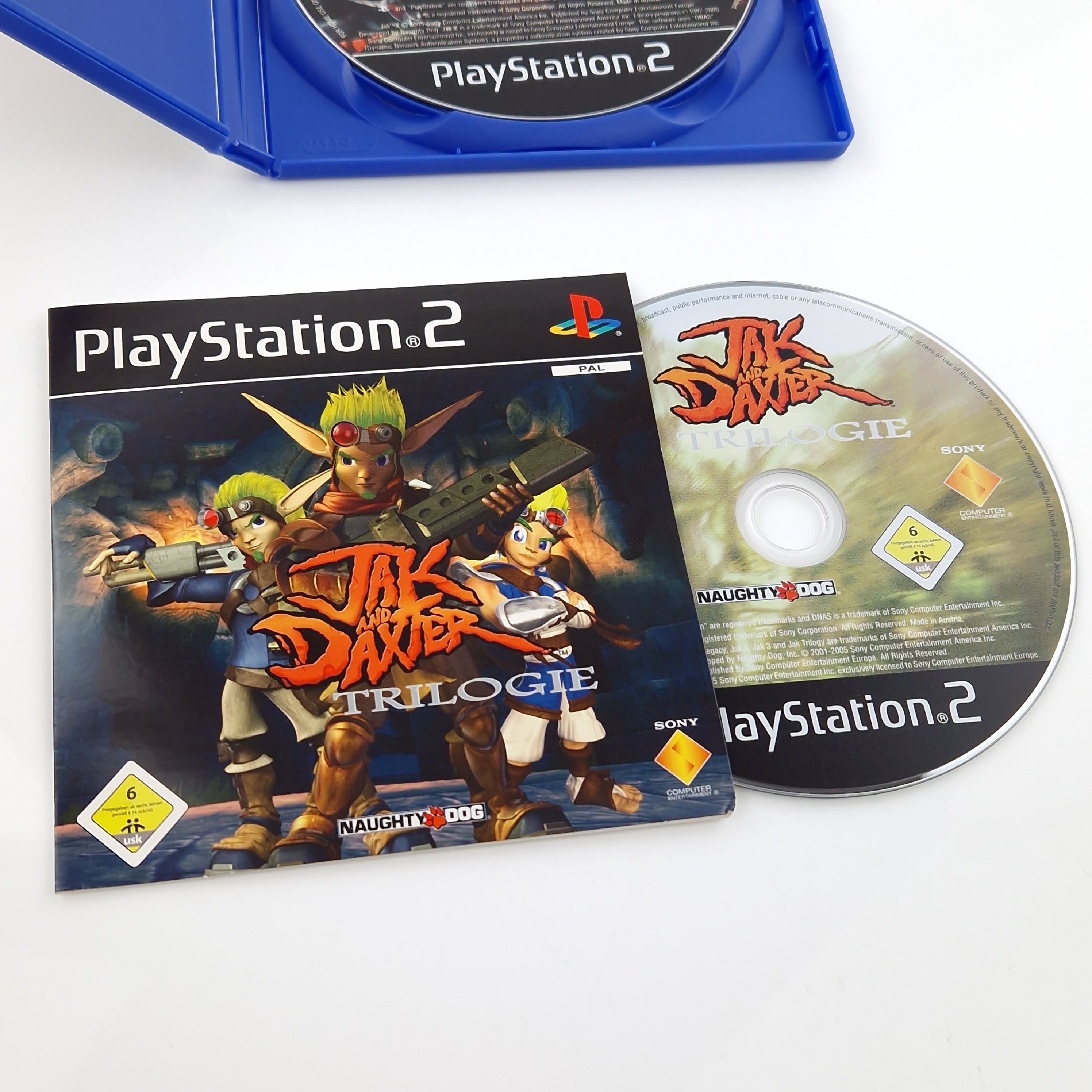 Playstation 2 Spiel – Jak and Daxter Trilogie OVP PAL