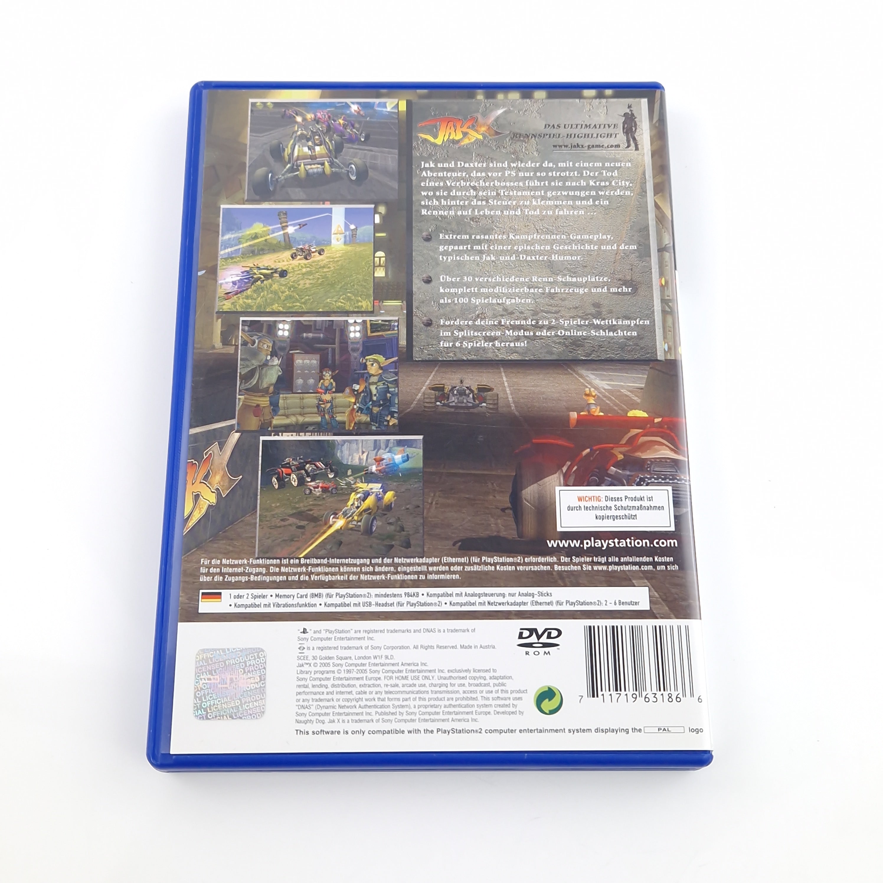 Playstation 2 Spiel – Jak and Daxter Trilogie OVP PAL