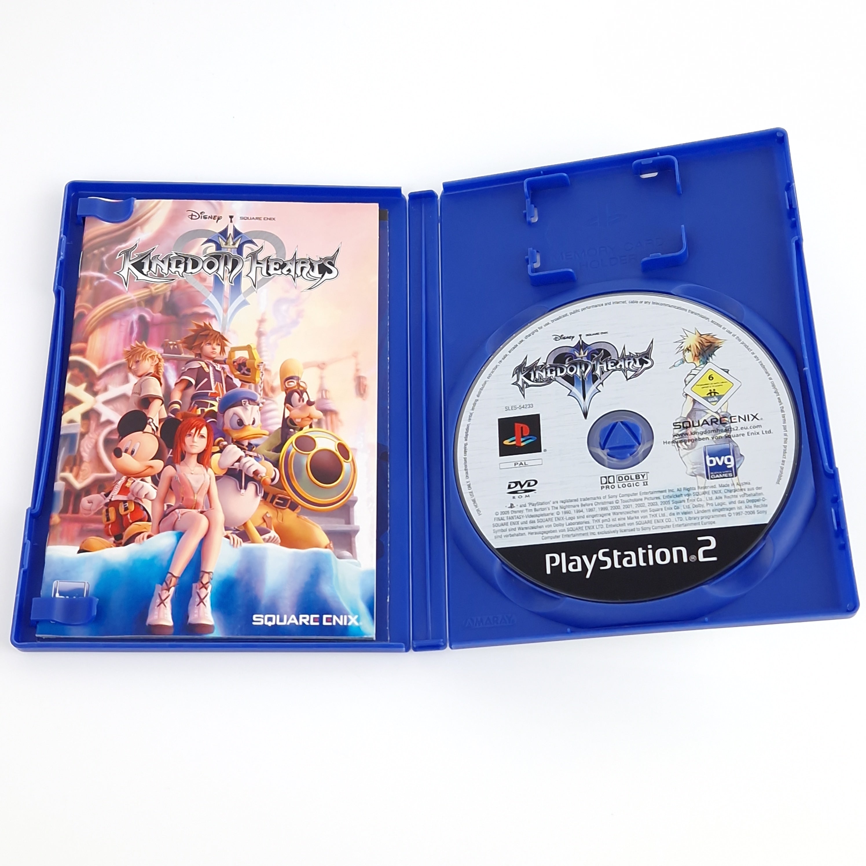 Playstation 2 Spiel – Kingdom Hearts II OVP PAL