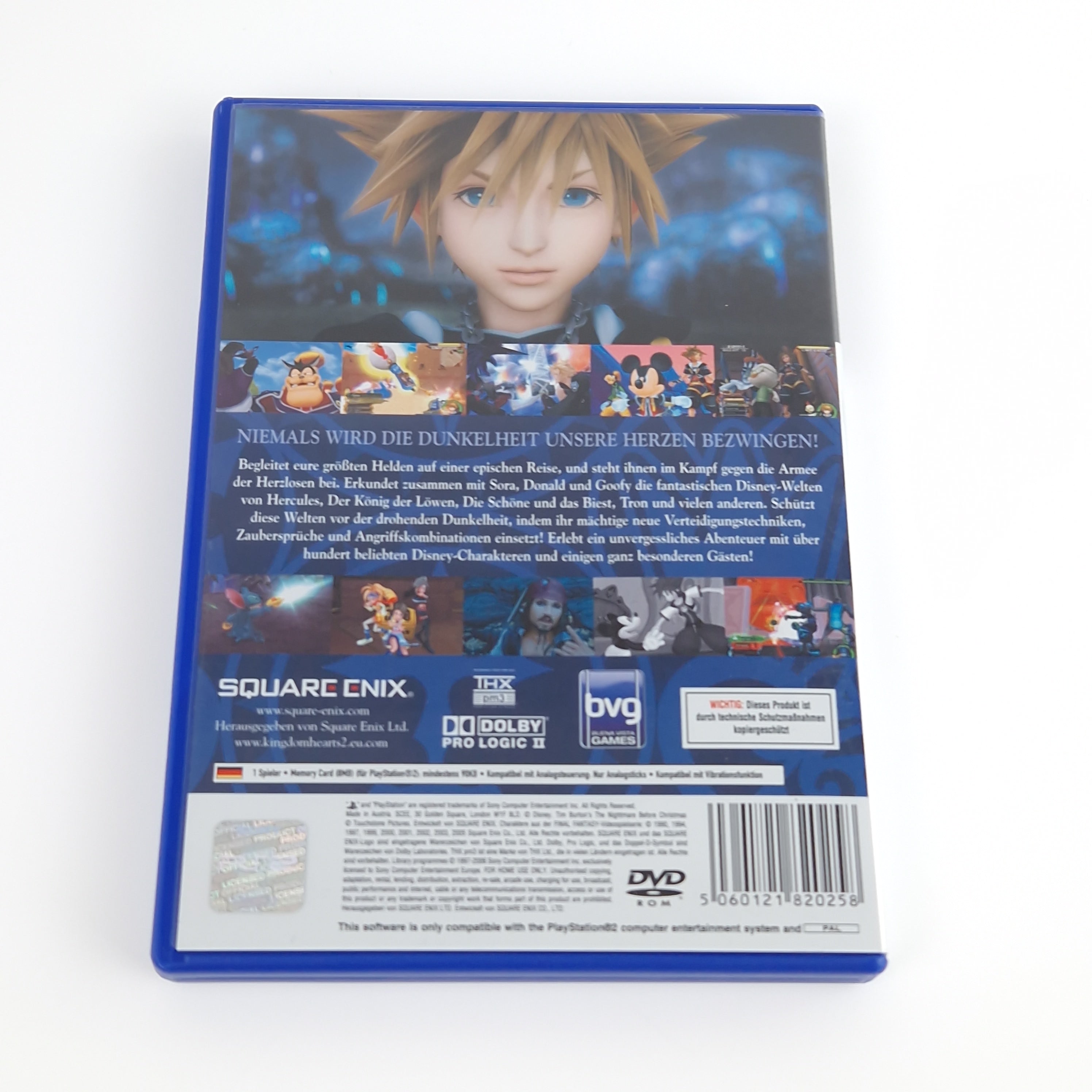 Playstation 2 Spiel – Kingdom Hearts II OVP PAL
