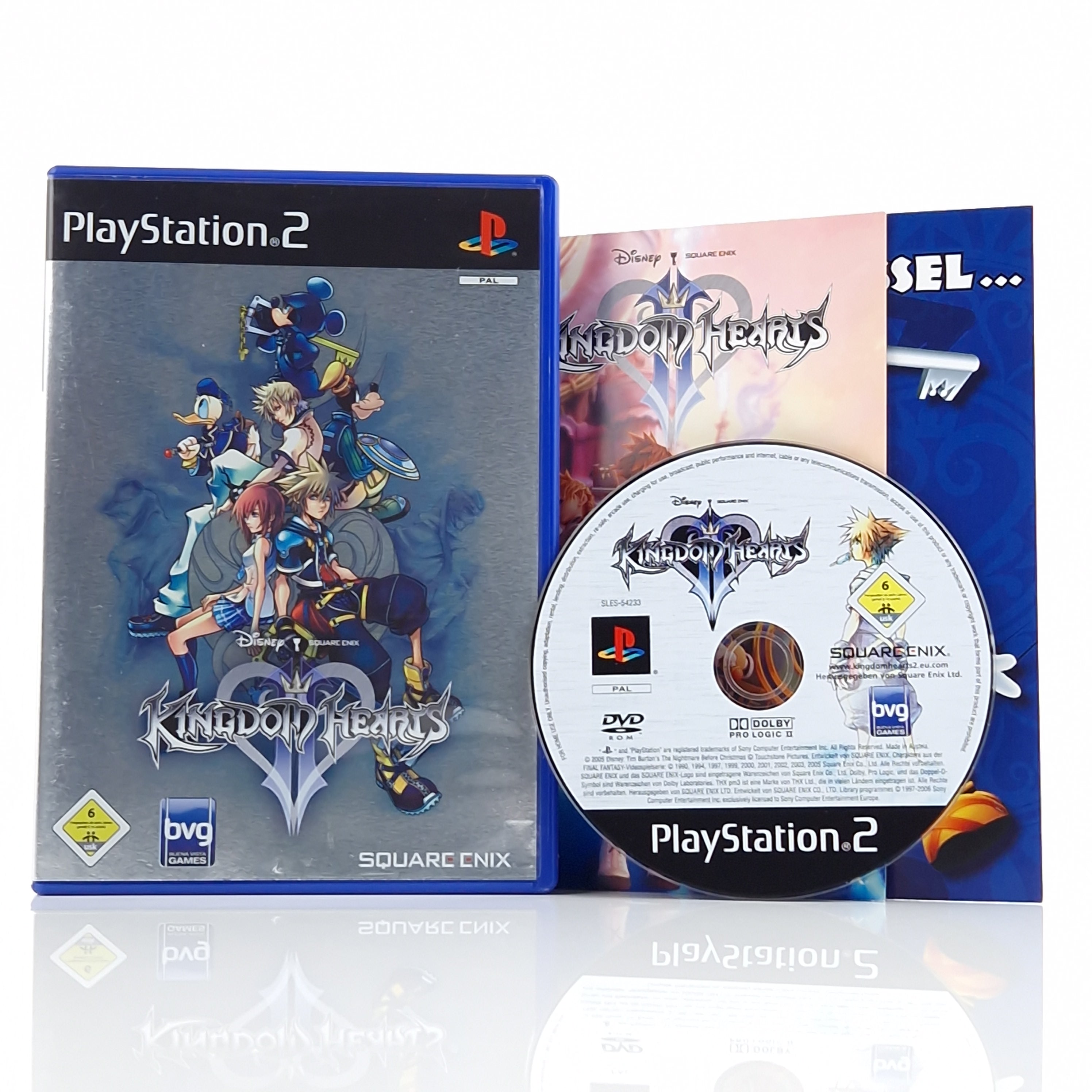 Playstation 2 Spiel – Kingdom Hearts II OVP PAL
