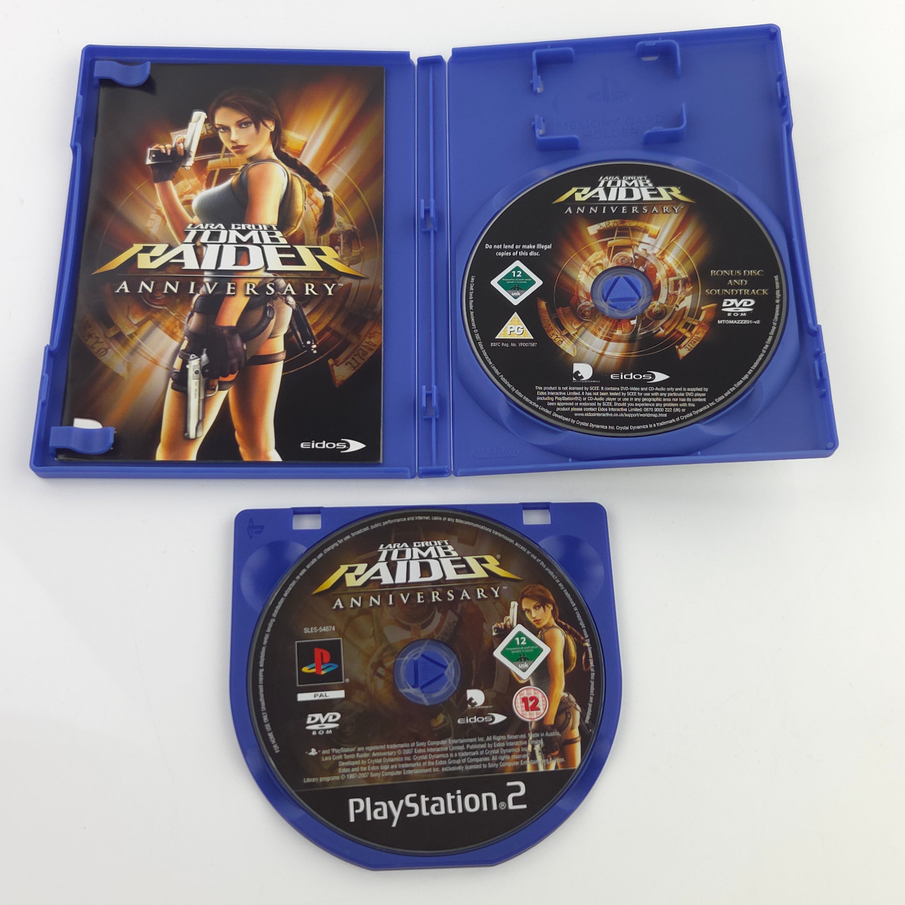 Playstation 2 Spiel – Tomb Raider Anniversary OVP