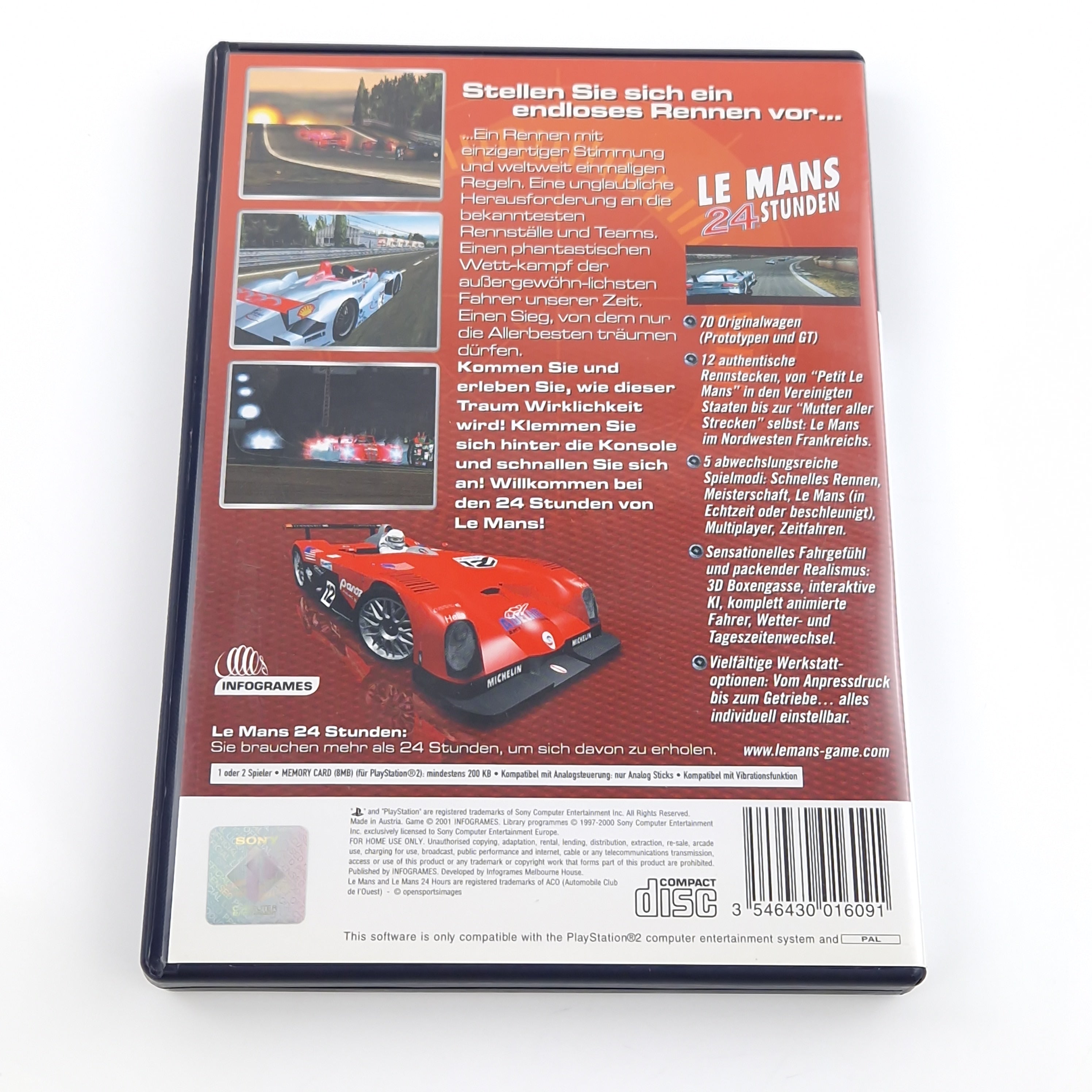 Playstation 2 Spiel – Le Mans 24 Stunden (PS2 PAL OVP)