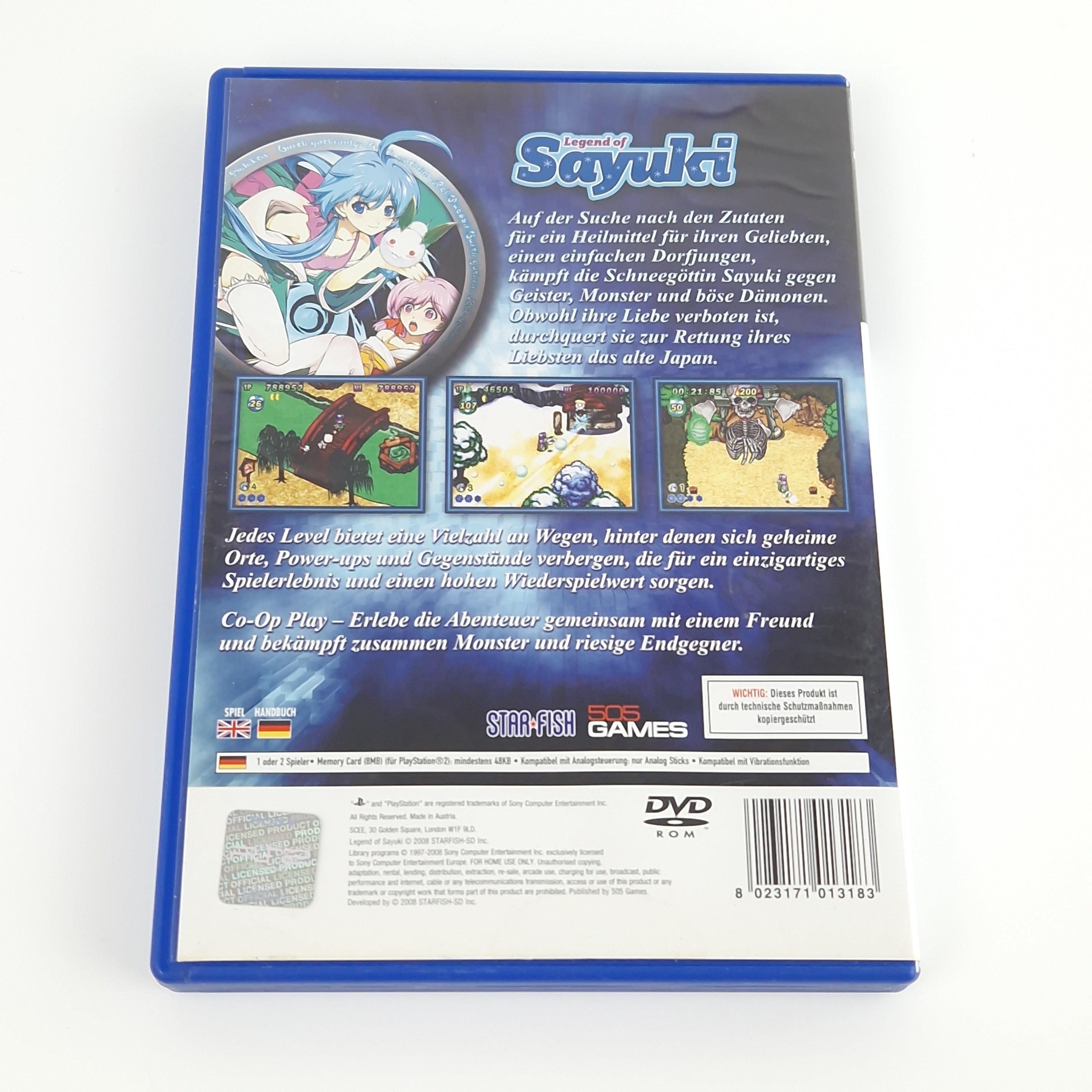 Playstation 2 Spiel – Legend of Sayuki (PS2 OVP PAL)