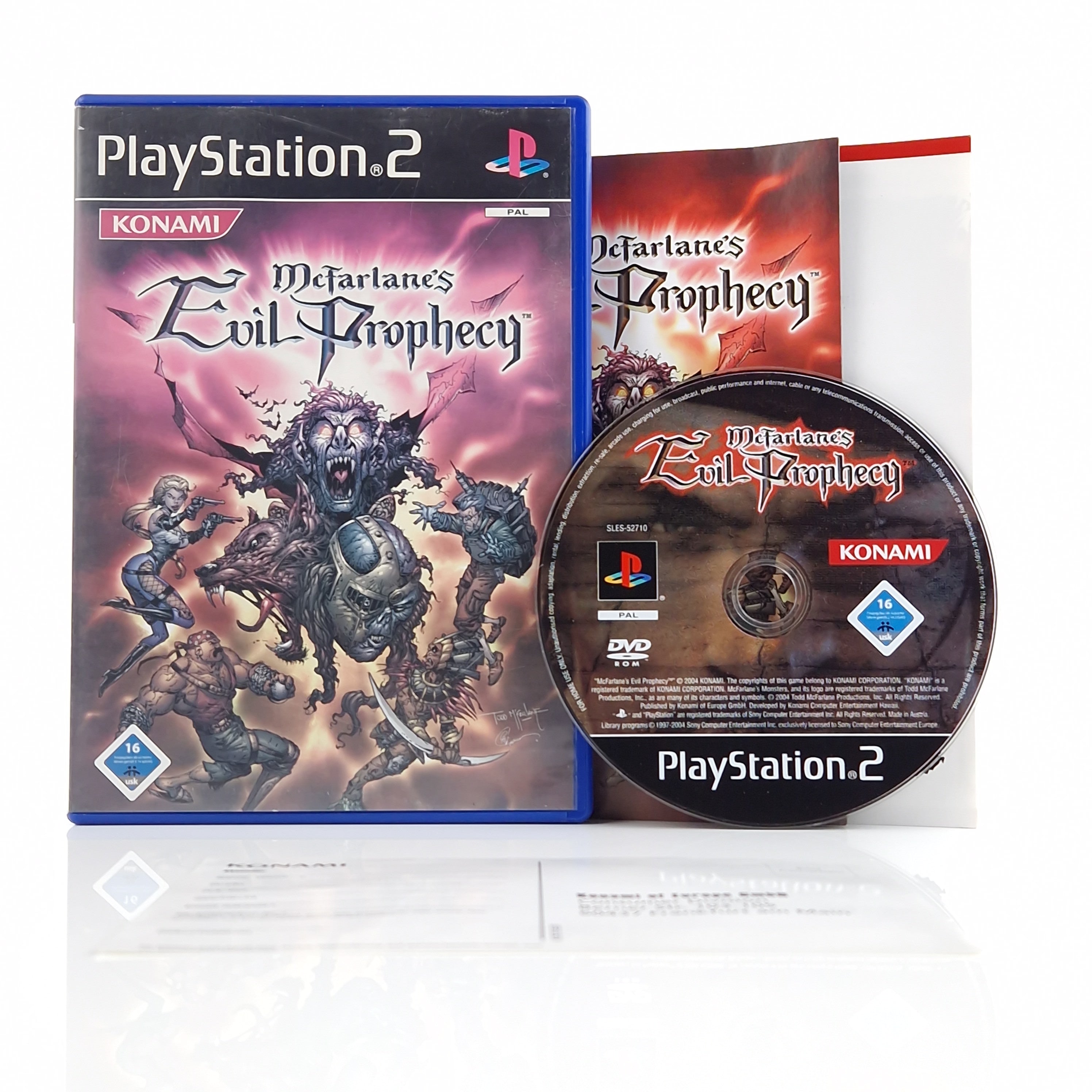 Playstation 2 Spiel – McFarlanes Evil Prophecy (PS2 PAL)