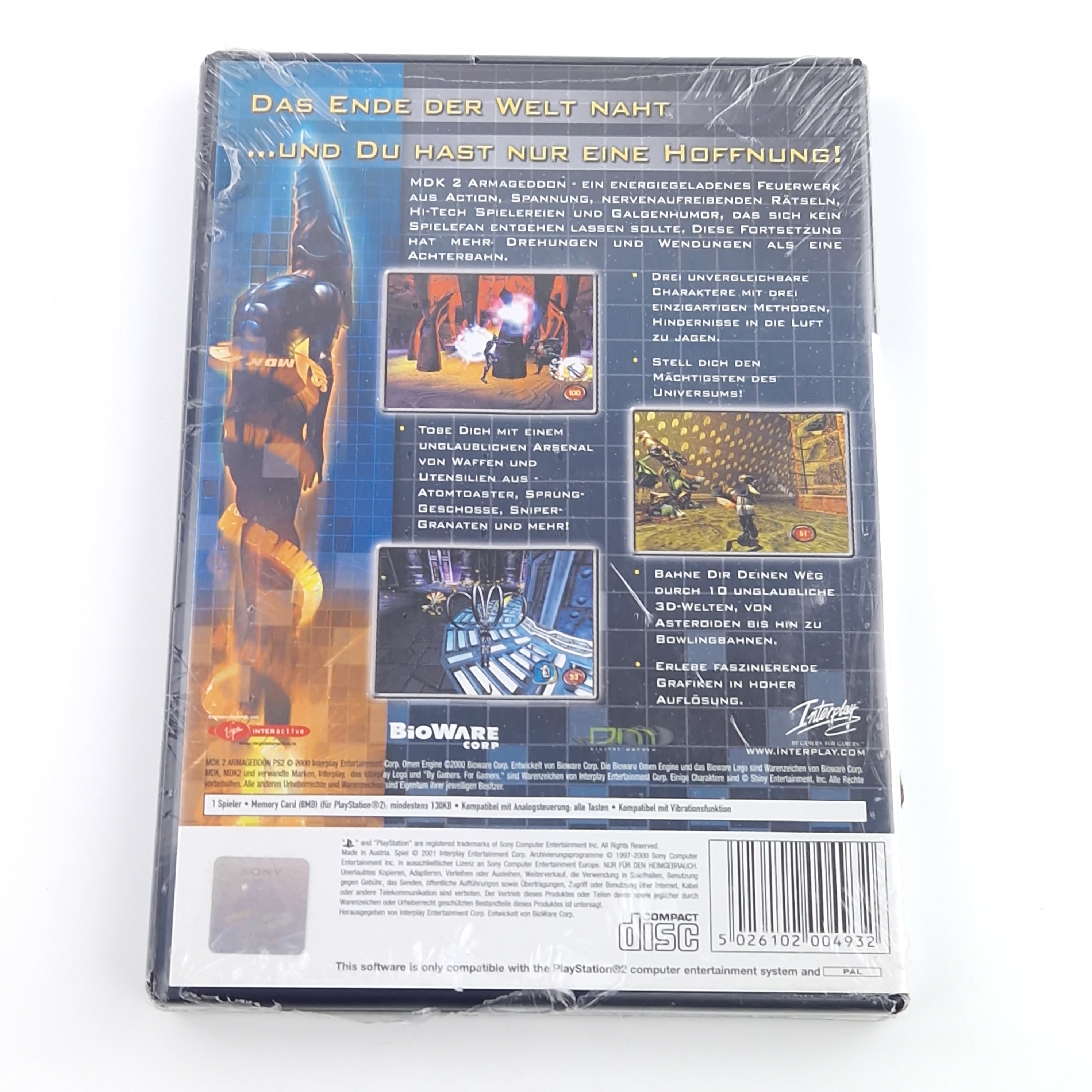 Playstation 2 Spiel – MDK 2 Armageddon Neu OVP