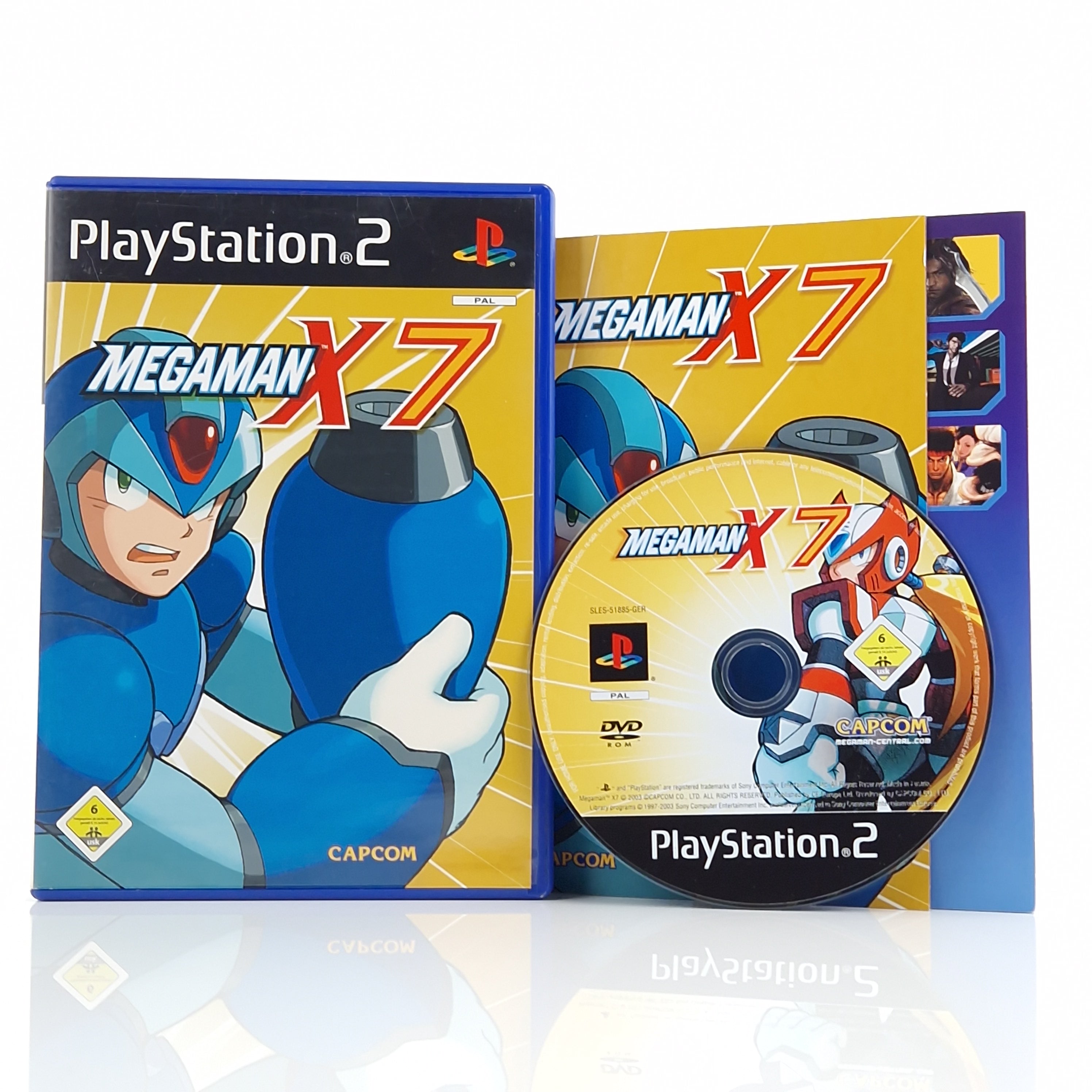 Playstation 2 Spiel – Megaman X7 OVP PAL