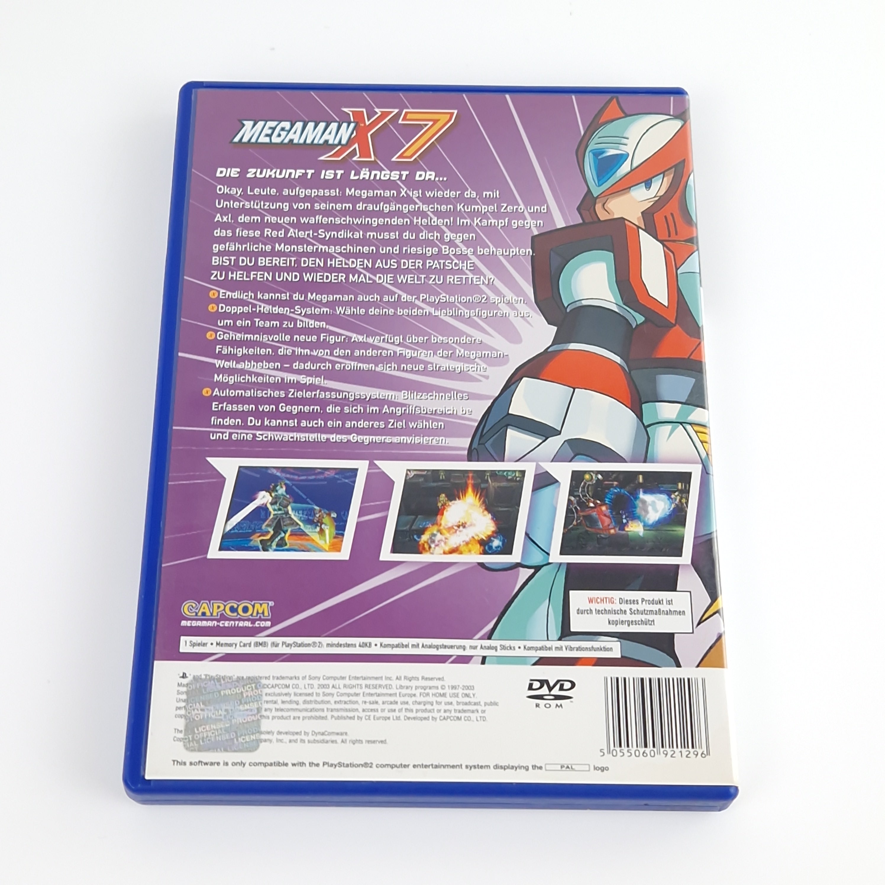 Playstation 2 Spiel – Megaman X7 OVP PAL