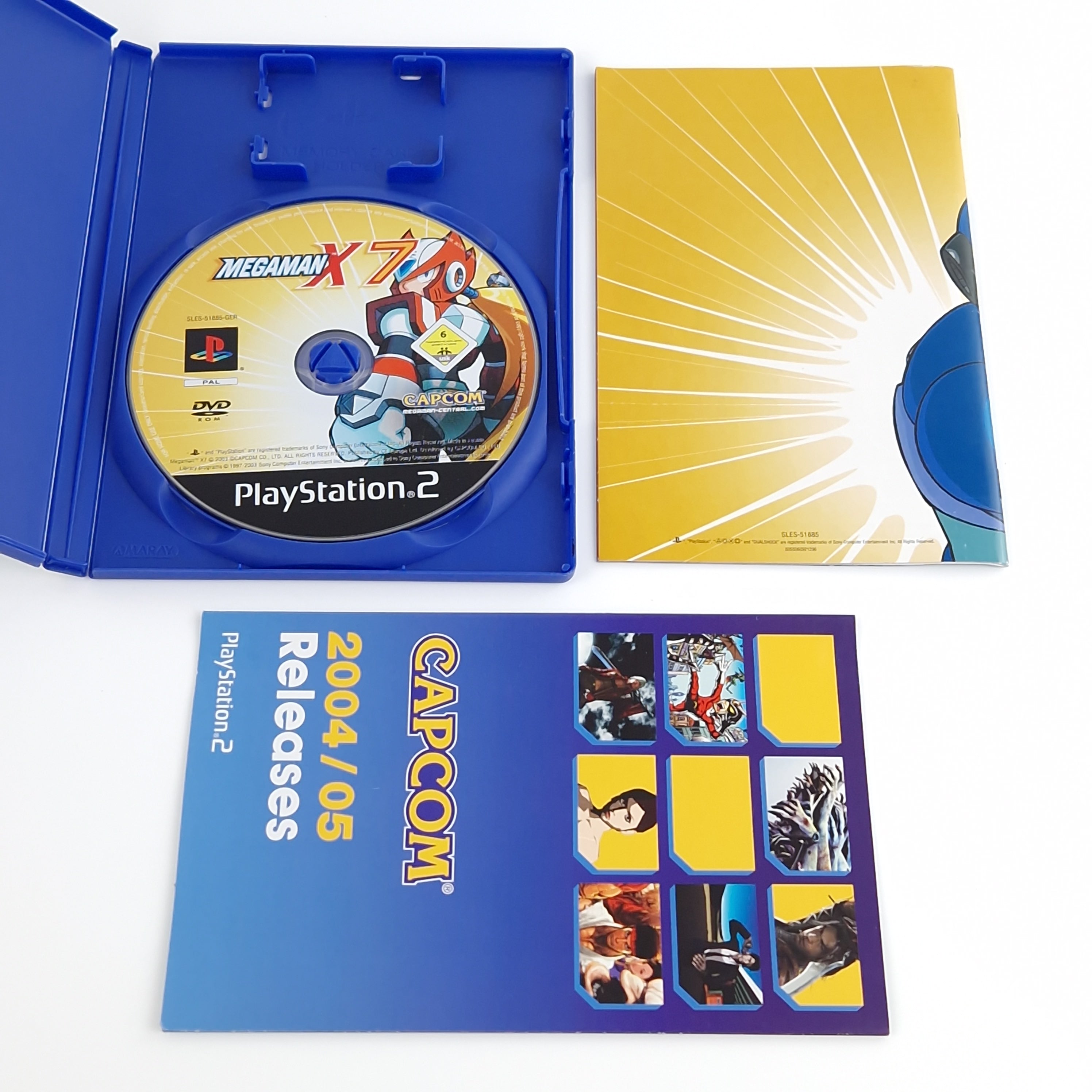 Playstation 2 Spiel – Megaman X7 OVP PAL