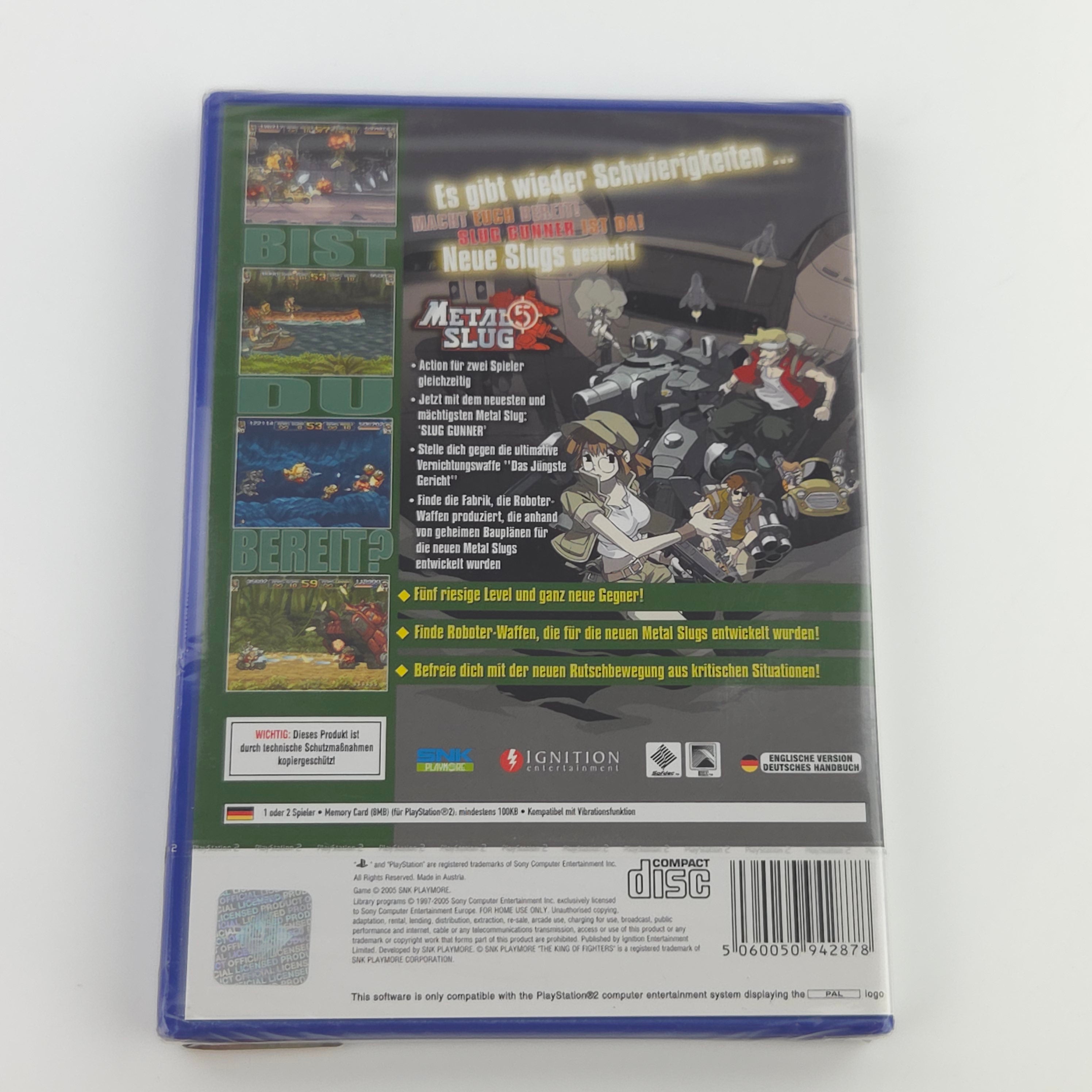 Playstation 2 Spiel – Metal Slug 5 PS2 Neu OVP