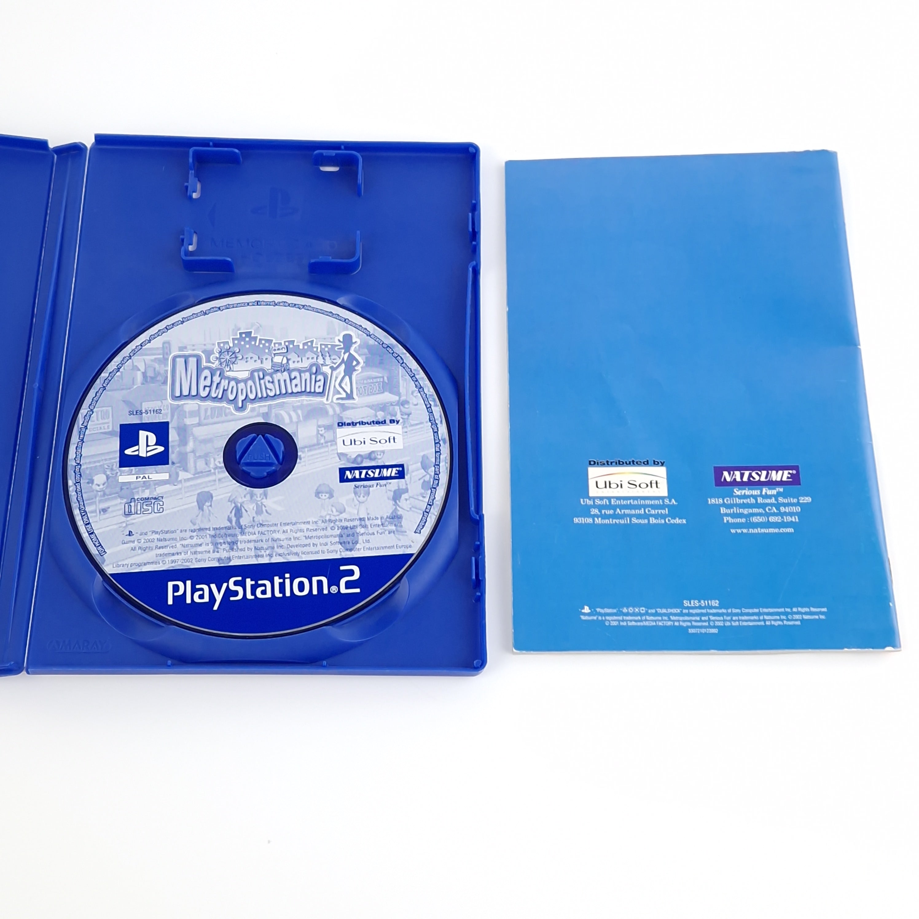 Playstation 2 Spiel – Metropolismania (PS2 OVP PAL)