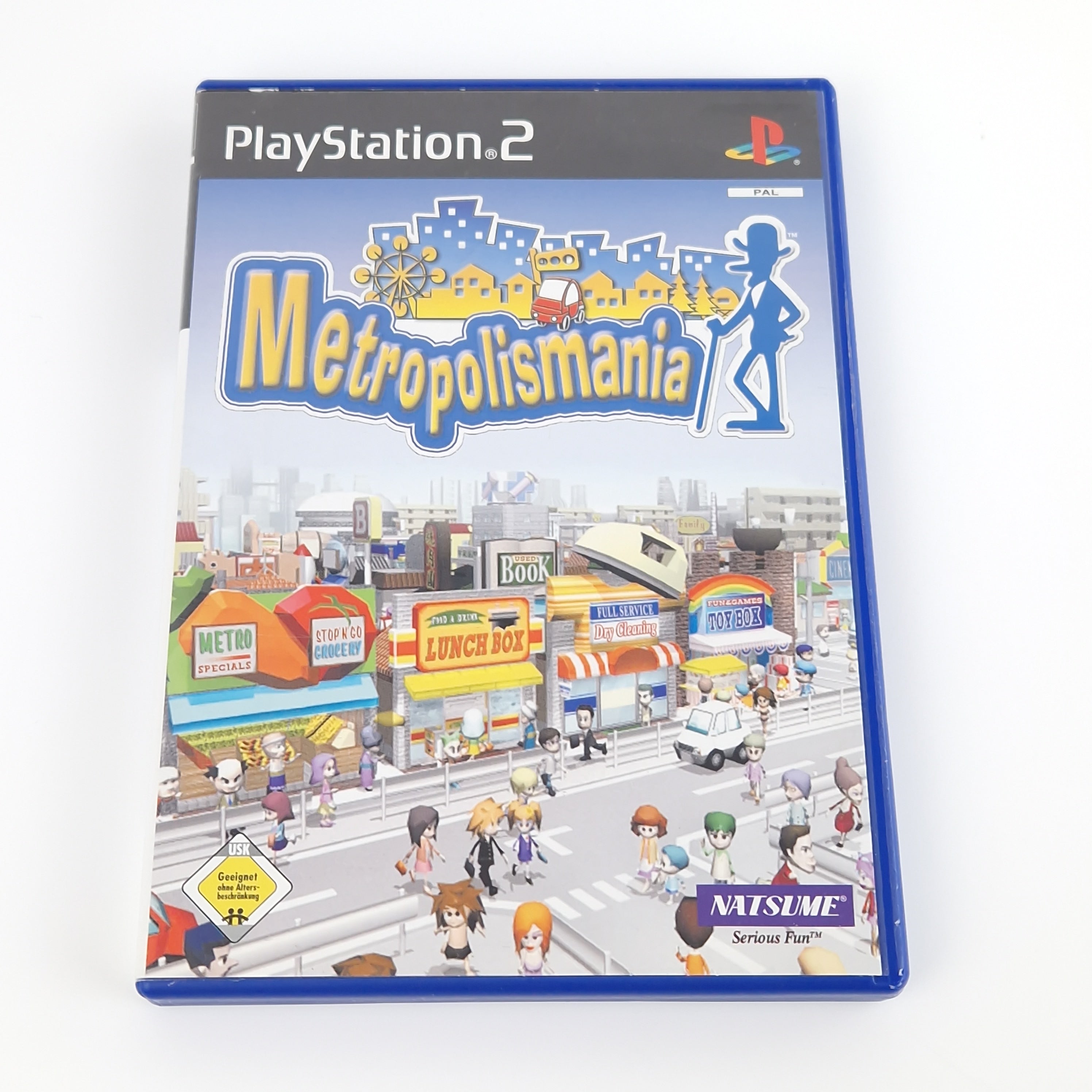 Playstation 2 Spiel – Metropolismania (PS2 OVP PAL)
