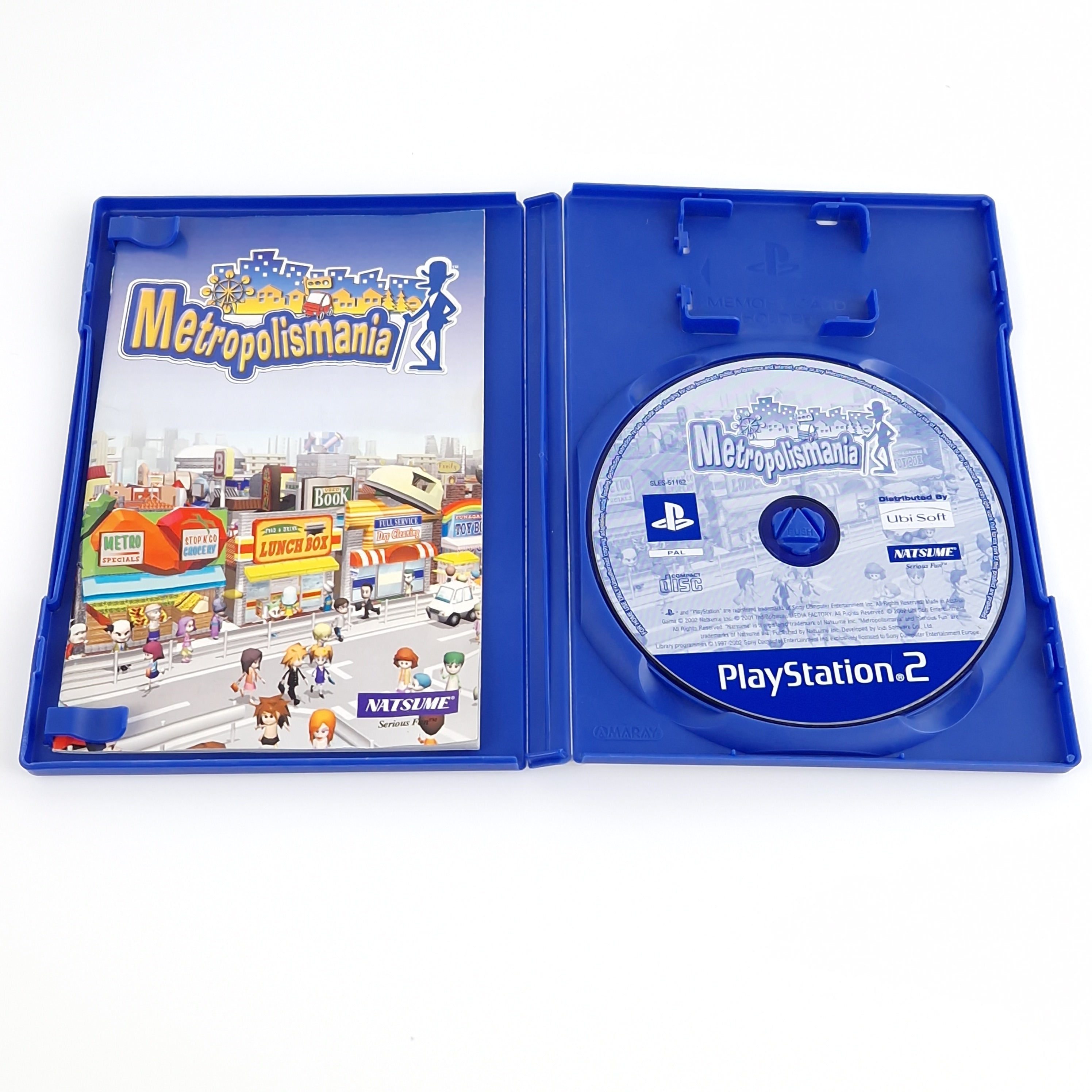 Playstation 2 Spiel – Metropolismania (PS2 OVP PAL)