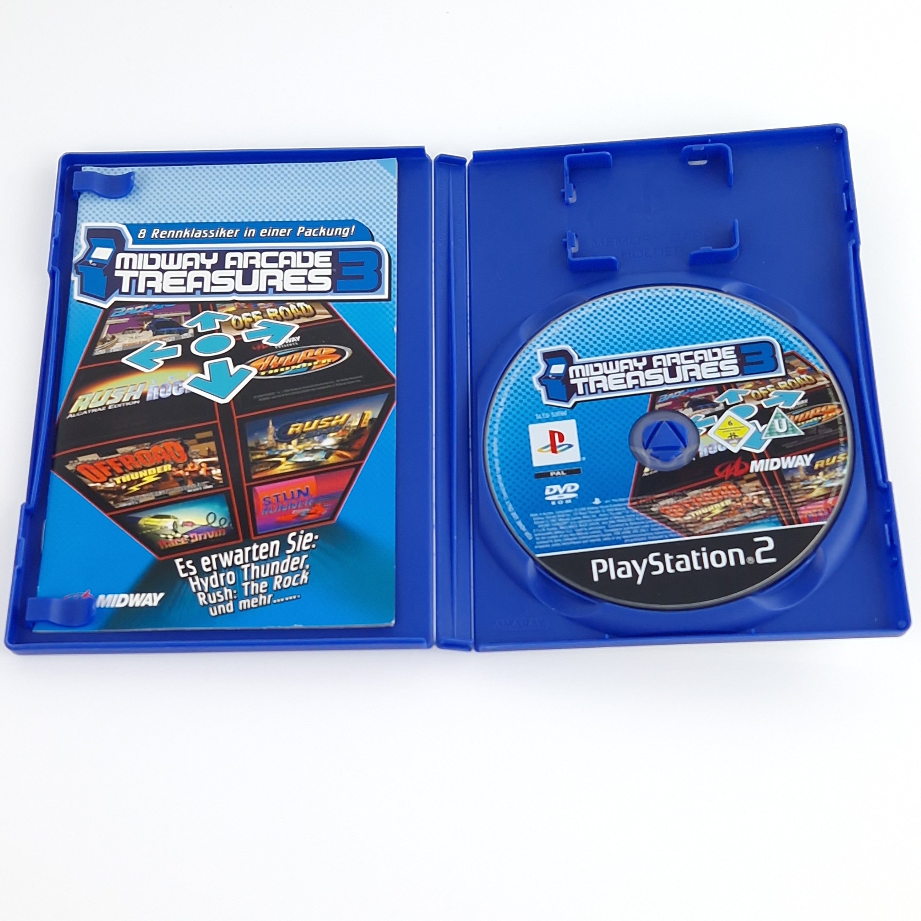 Playstation 2 Spiel – Midway Arcade Treasures 3 (OVP)