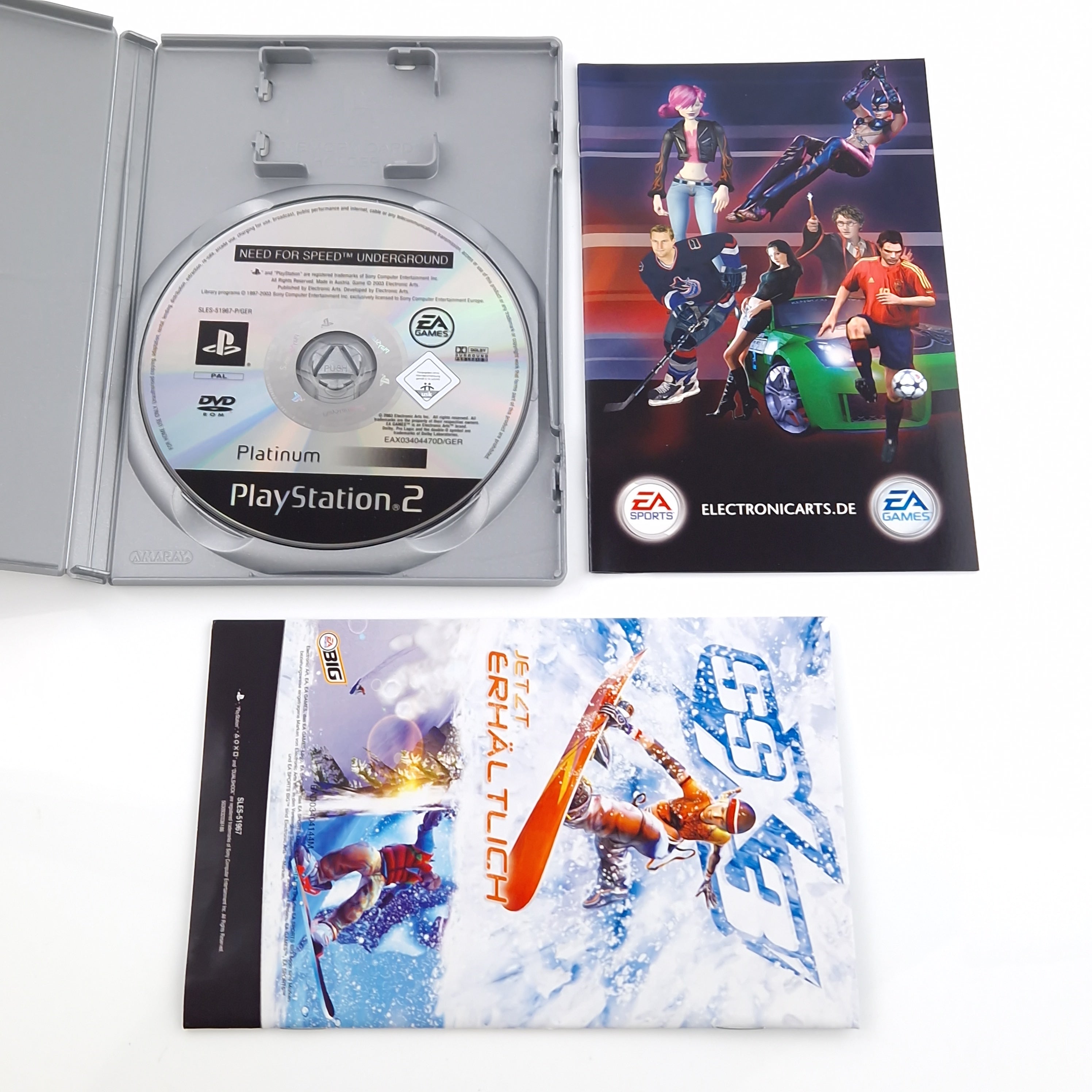 PlayStation 2 Spiel – Need for Speed Underground PS2 PAL OVP