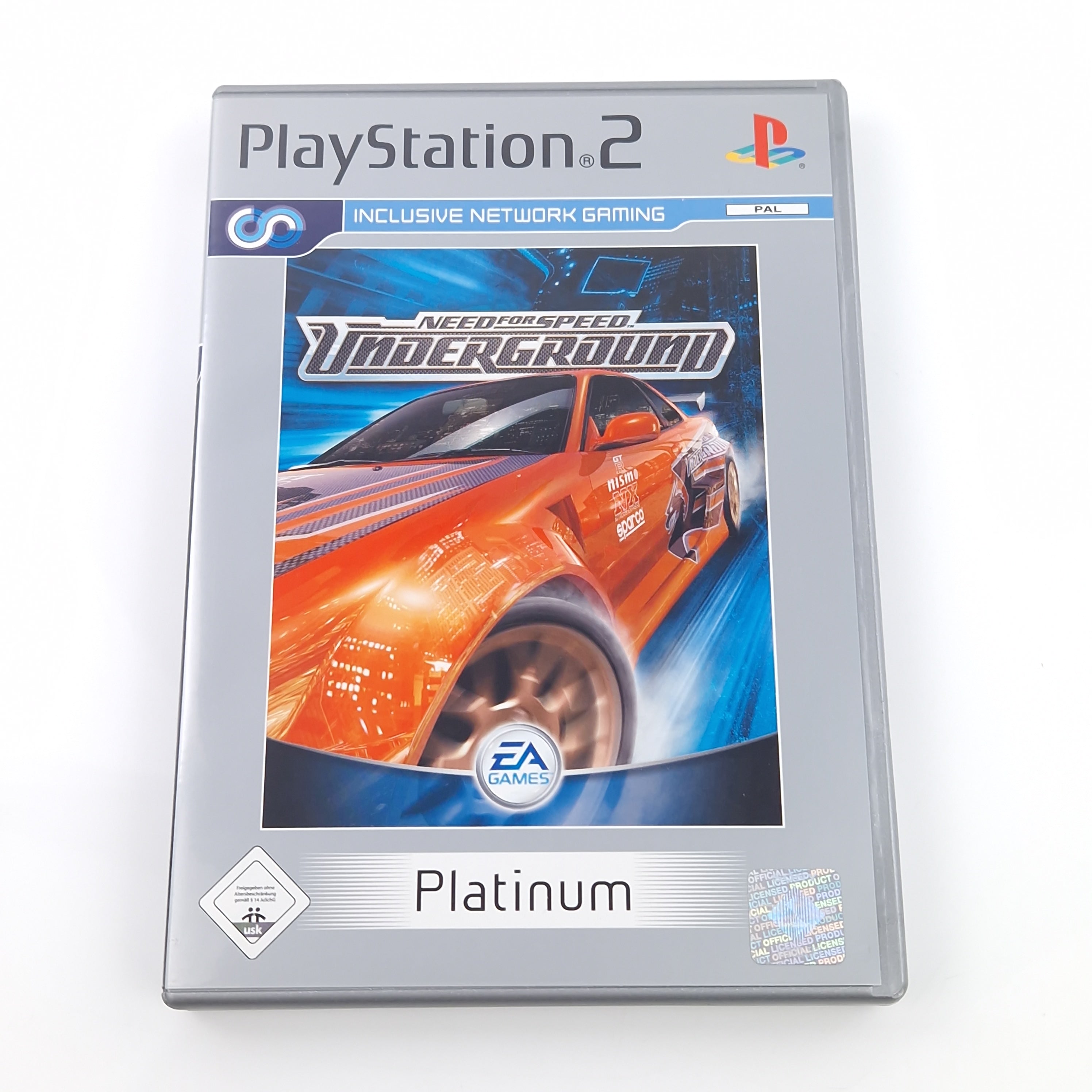 PlayStation 2 Spiel – Need for Speed Underground PS2 PAL OVP