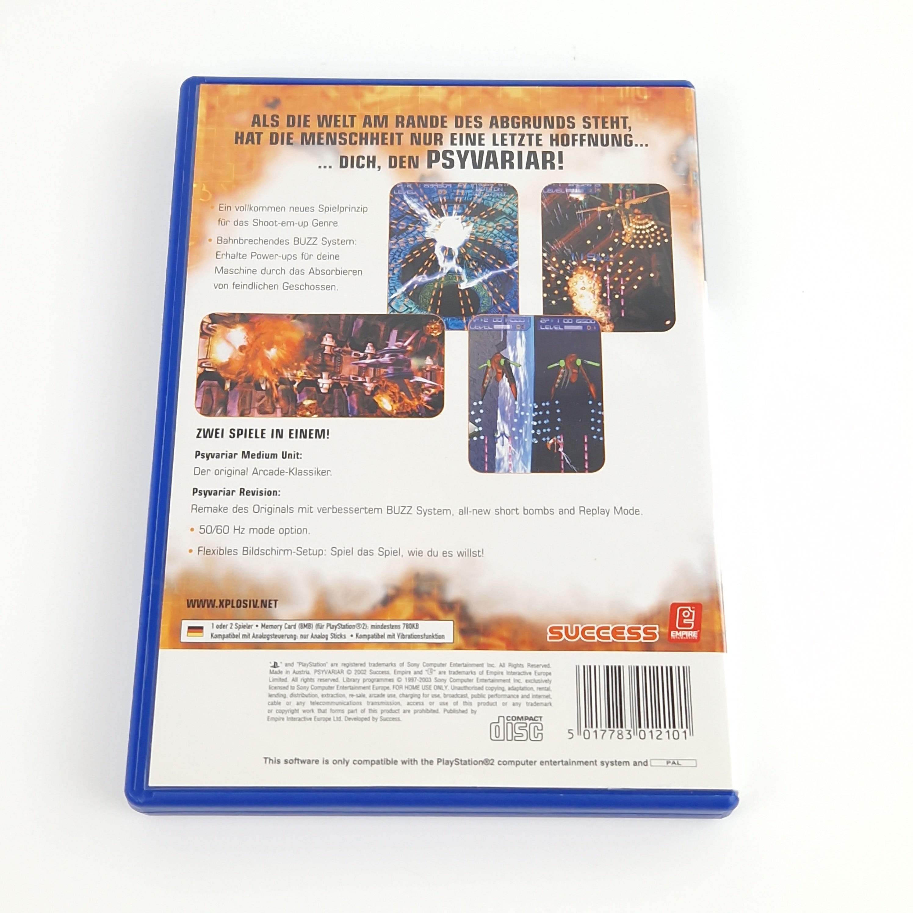 Playstation 2 Spiel – Psyvariar Complete Edition (OVP)
