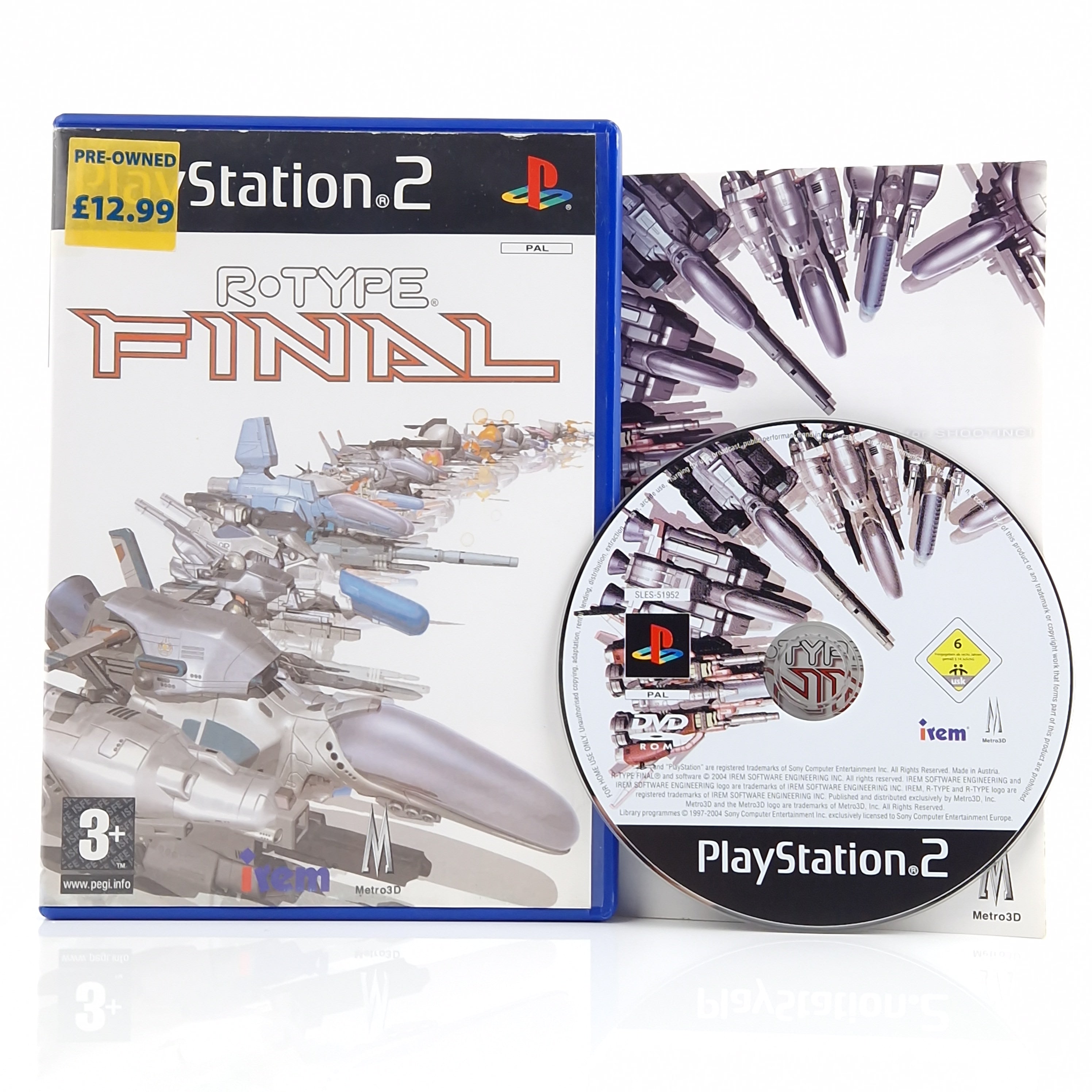 Playstation 2 Spiel – R-Type Final (PS2 PAL OVP)