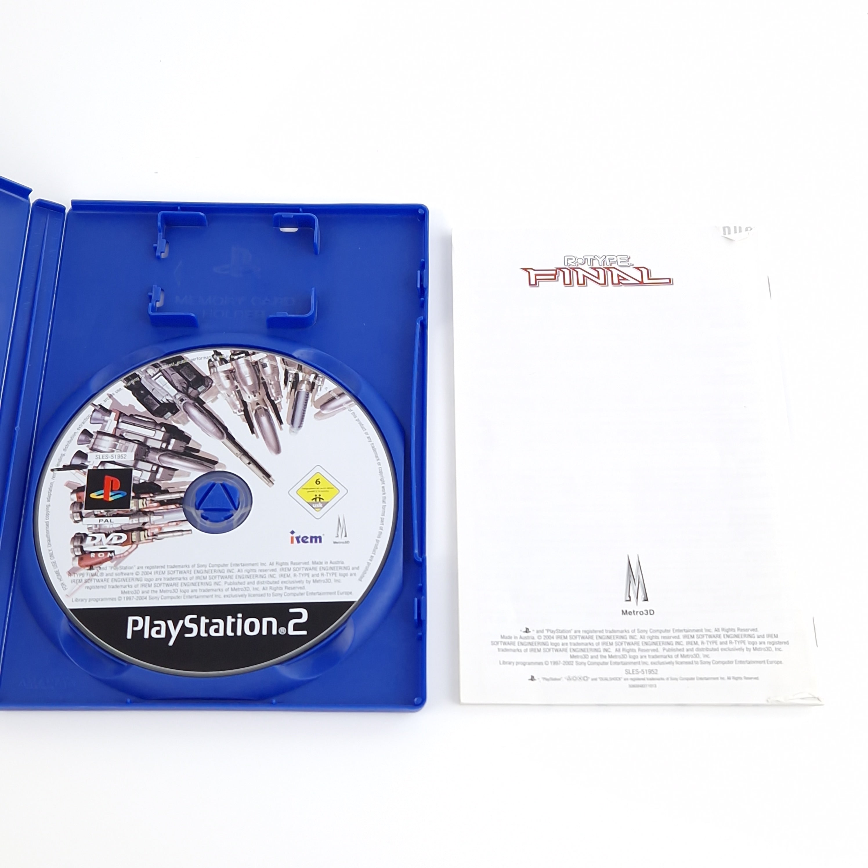 Playstation 2 Spiel – R-Type Final (PS2 PAL OVP)