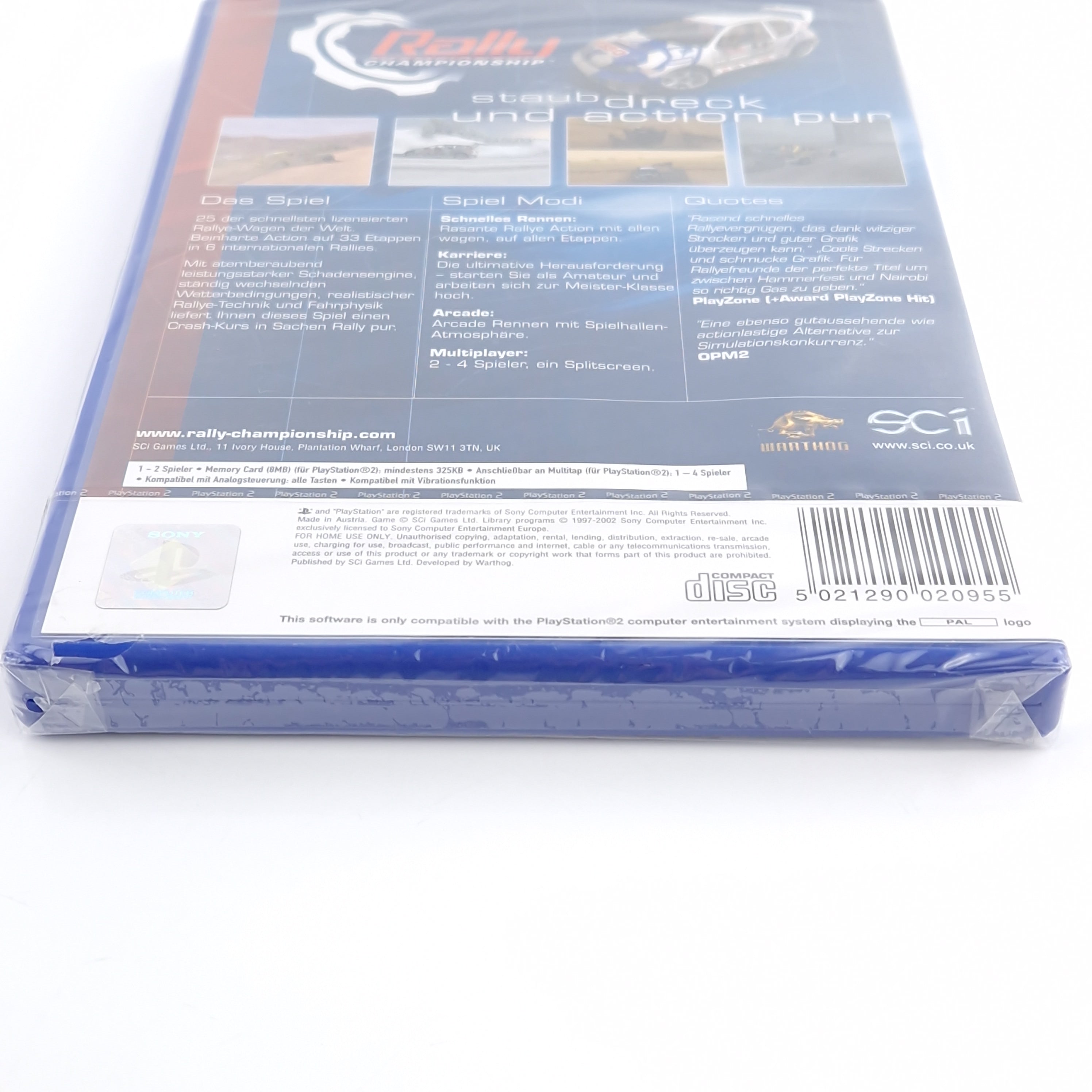 Playstation 2 Spiel – Rally Championship factory sealed