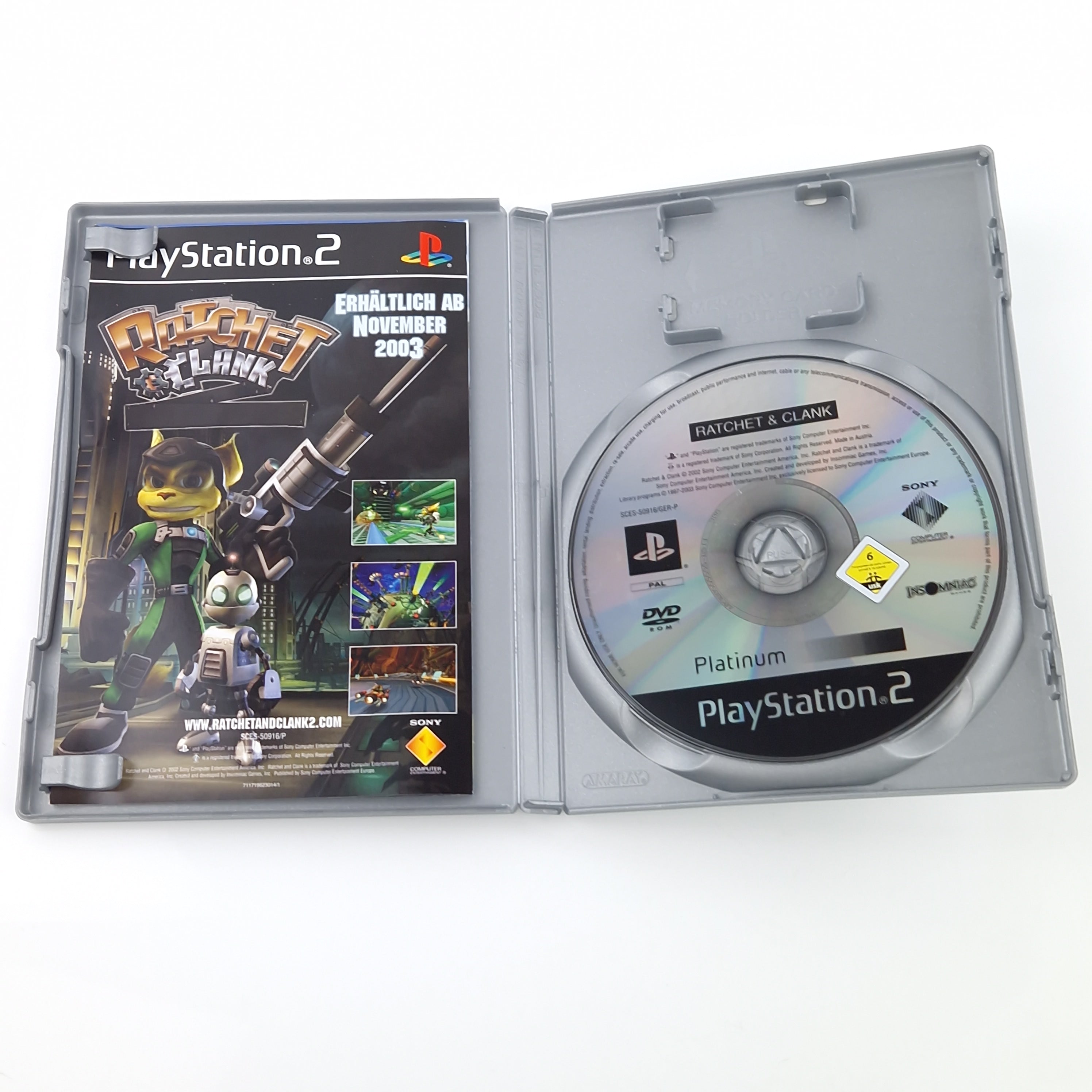 Playstation 2 Spiel – Ratchet & Clank (PS2 Platinum PAL)