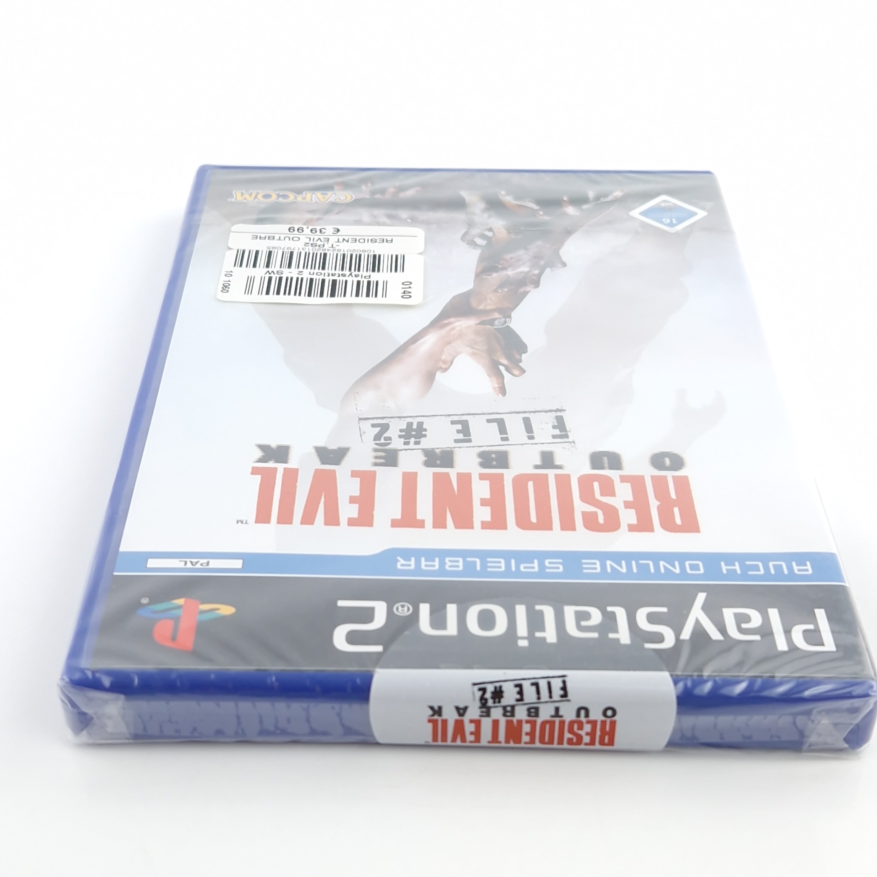 Playstation 2 Spiel – Resident Evil Outbreak File 2 Neu